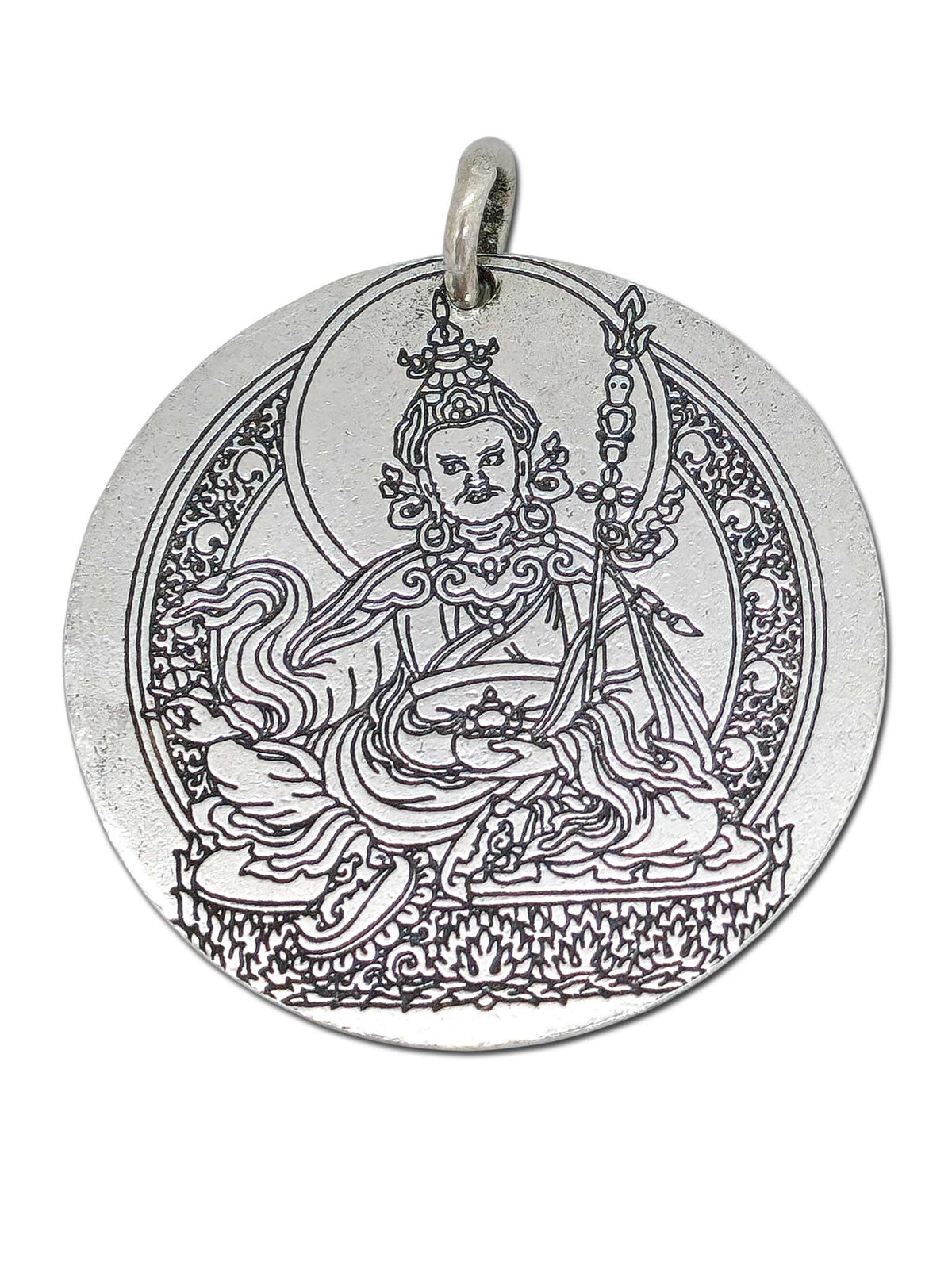 Guru Rinpochen Pendant with Guru-Mantra