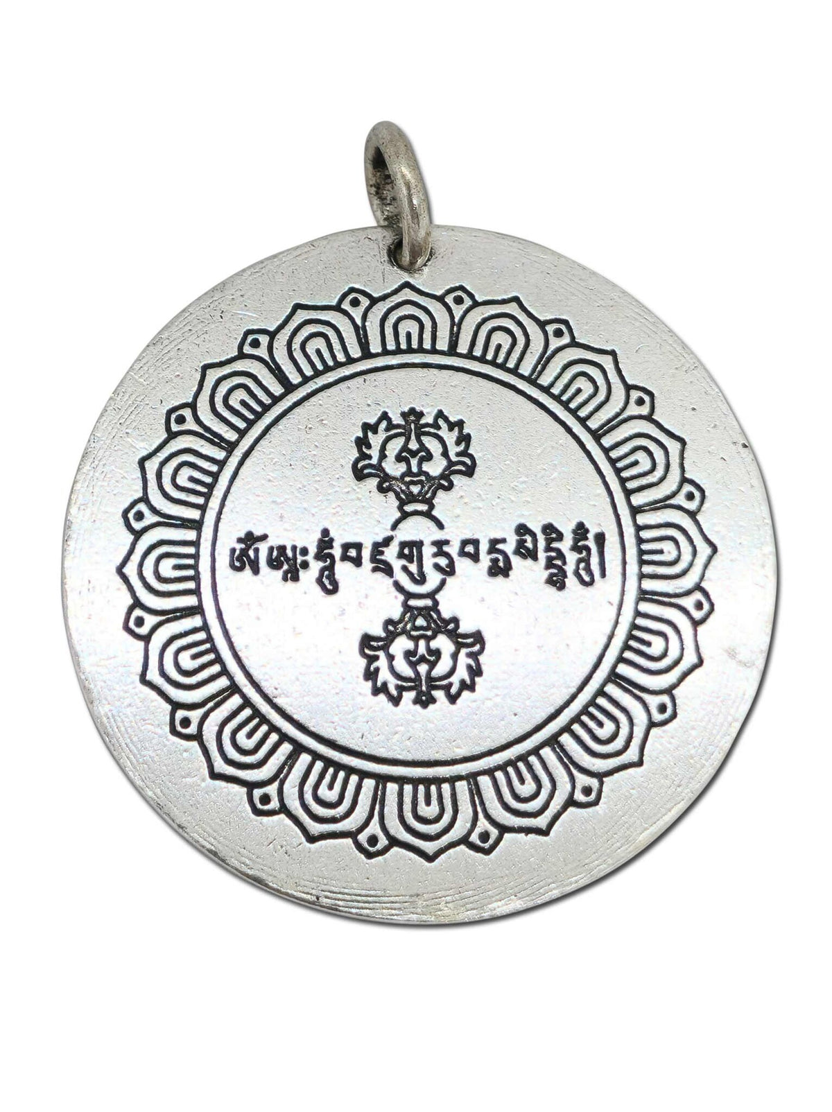 Guru Rinpochen Pendant with Guru-Mantra