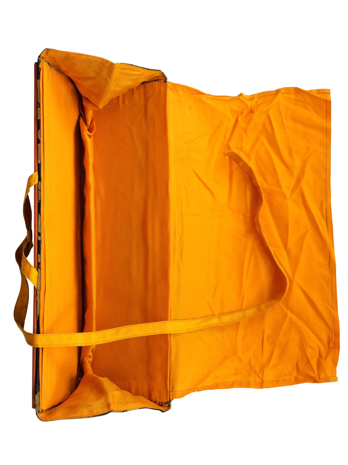 Dharma Text Cover Brocade With Bamboo Frame