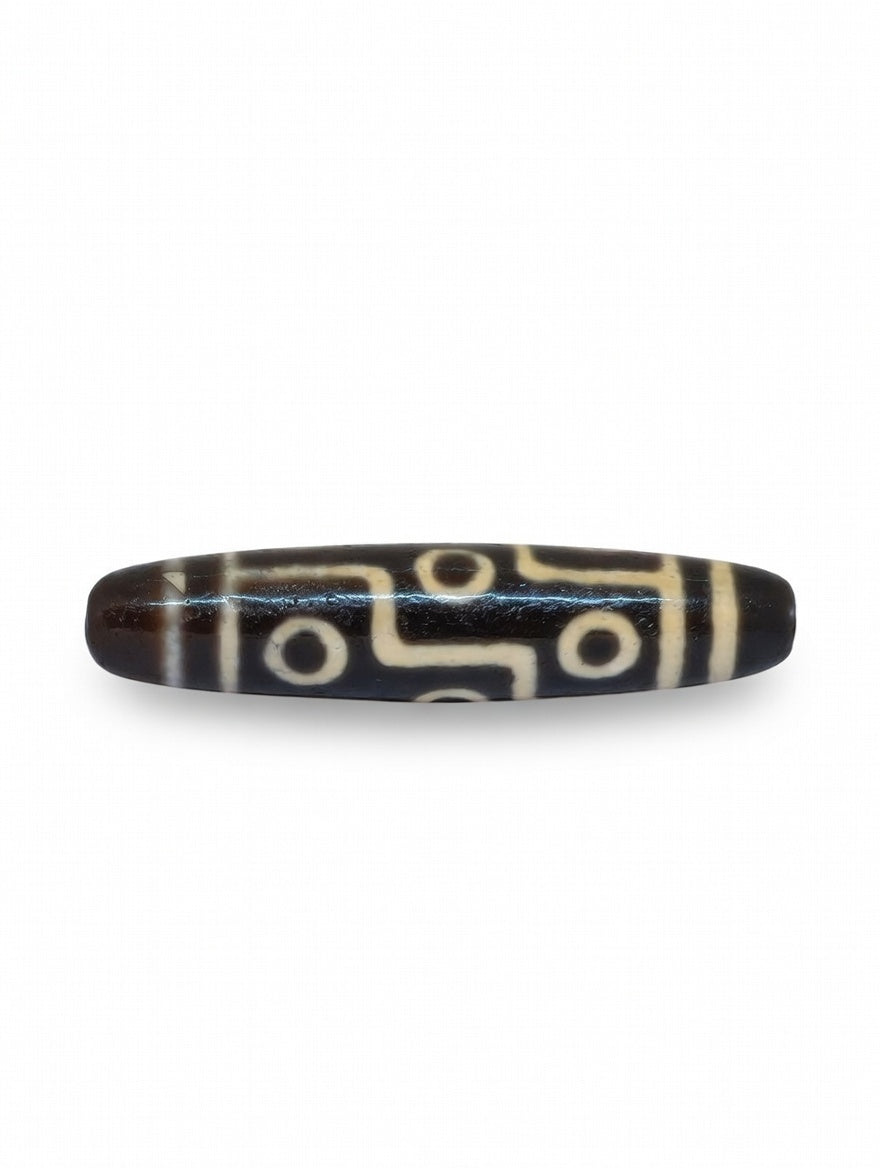 9-occhi Dzi-pietra ciondolo tibetano ca. 6cm