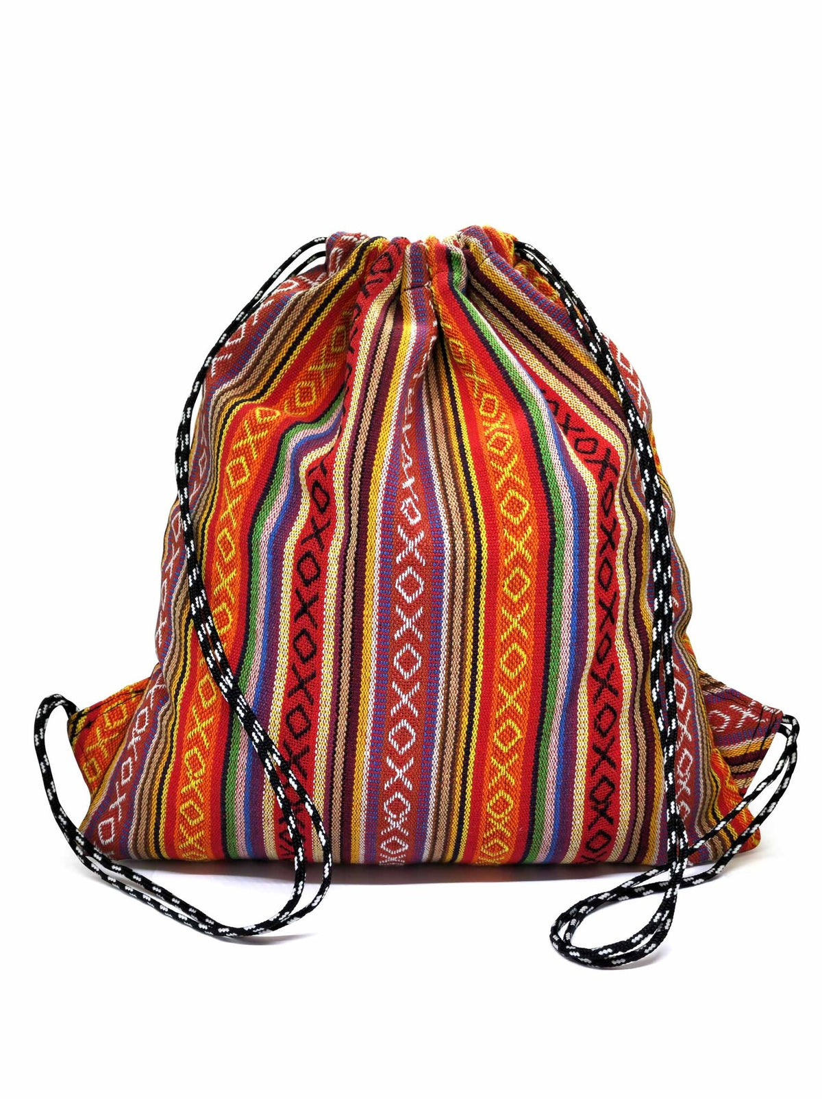 Tibetischer Rucksack Turnbeutel Marser aus Gheri Baumwolle