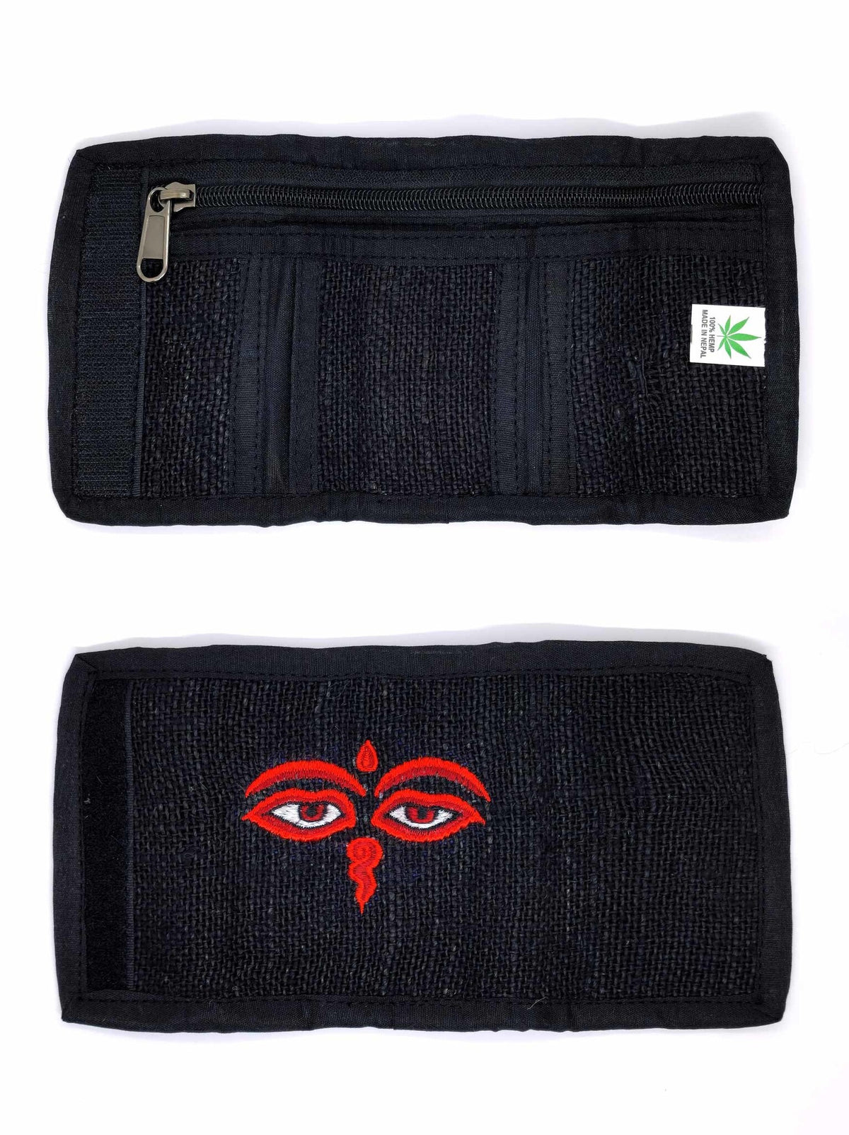 Hemp Wallet Buddha Eyes