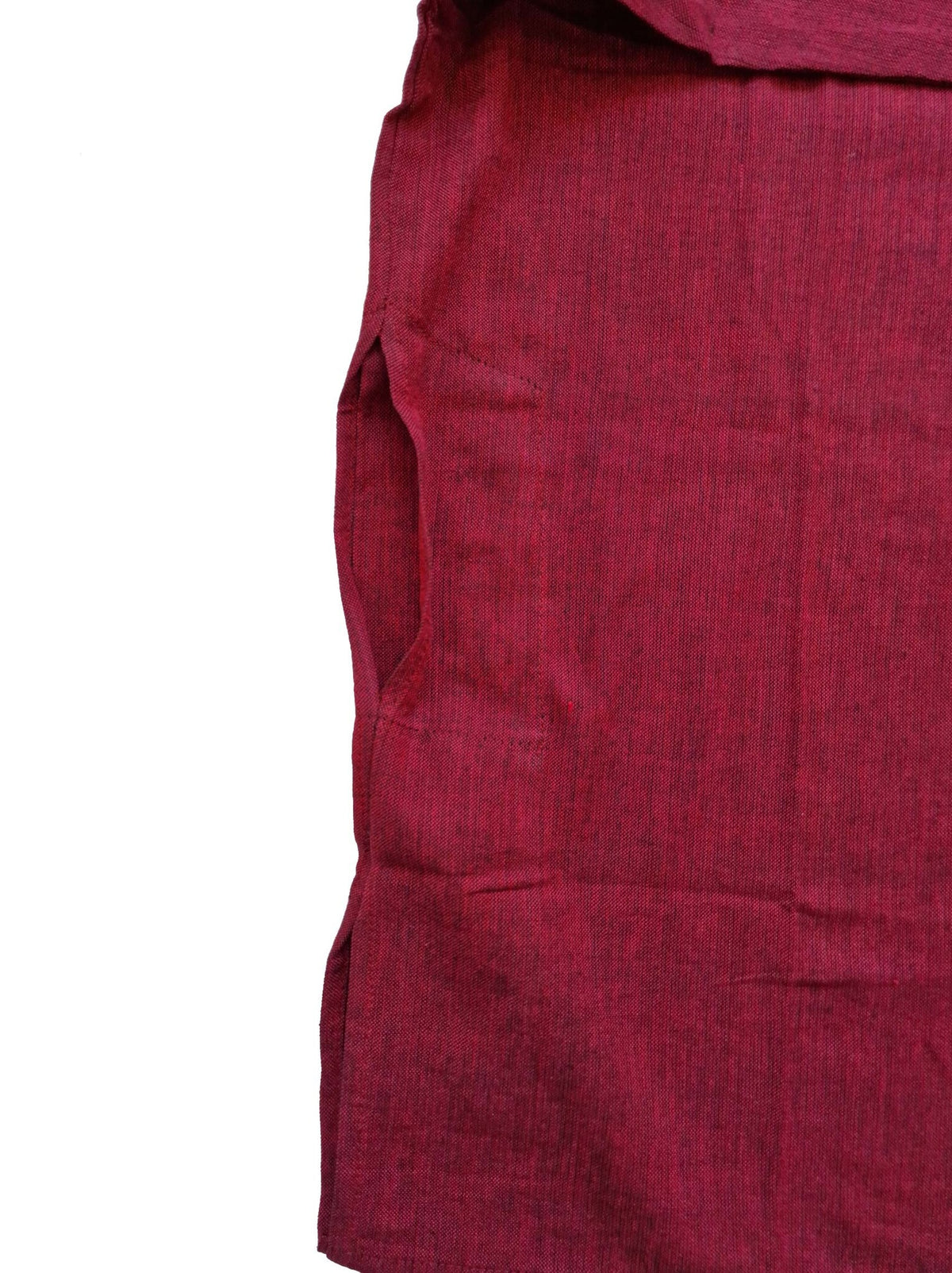 Unisex camicia in cotone, castano
