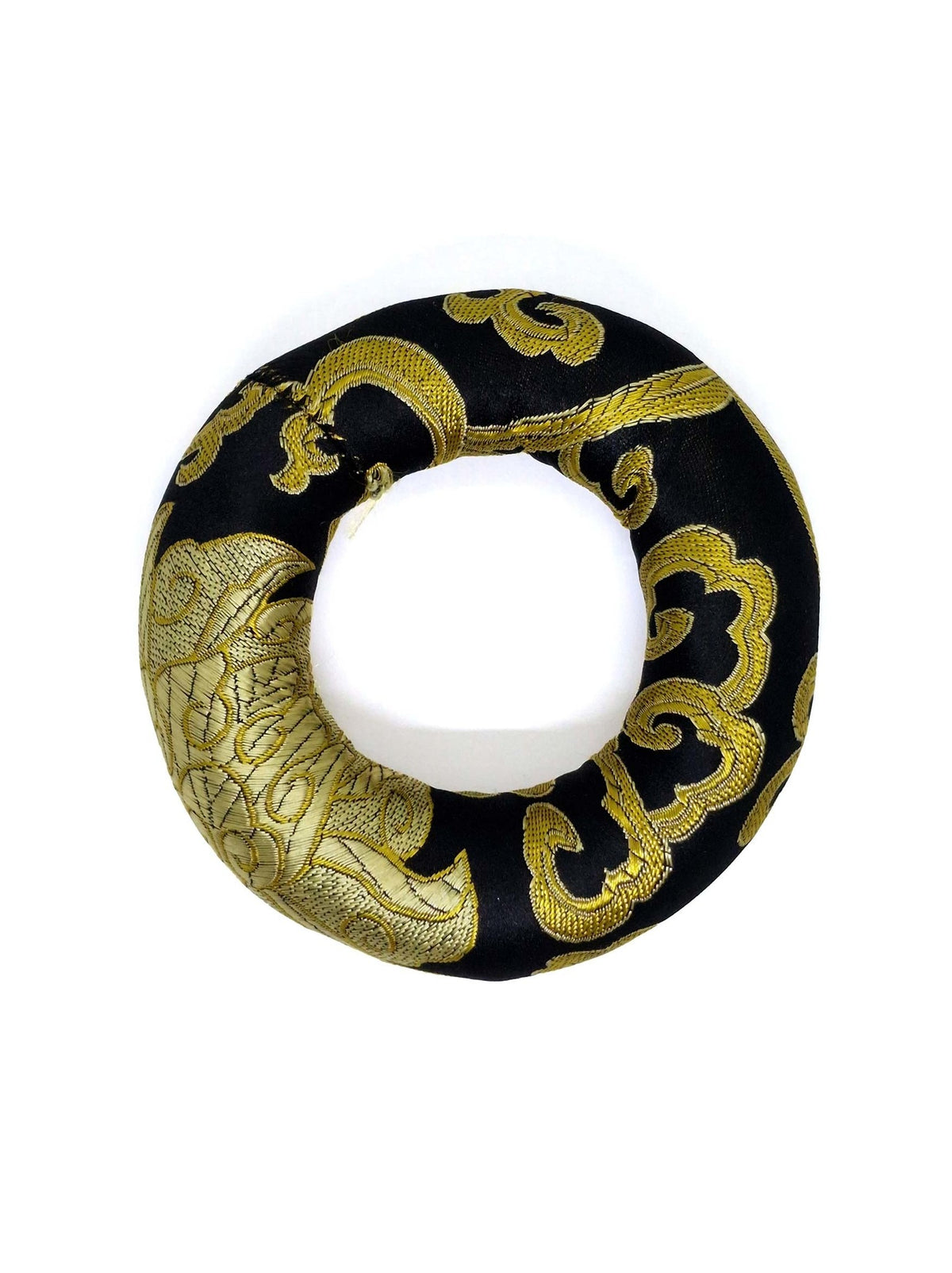 Campane tibetane cuscino anello piccolo, nero