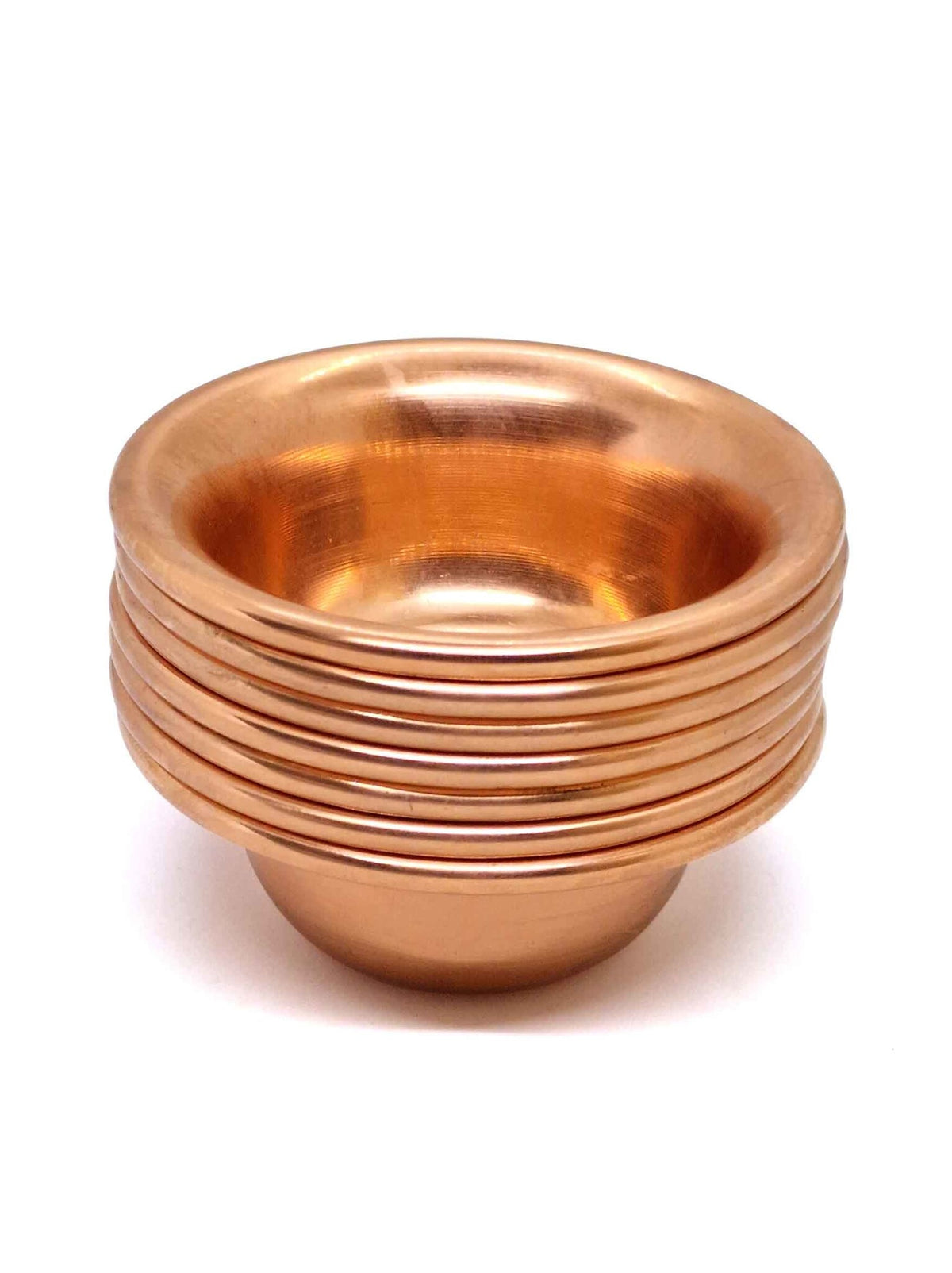 Coppa in rame per l'acqua per offerte (7er set)