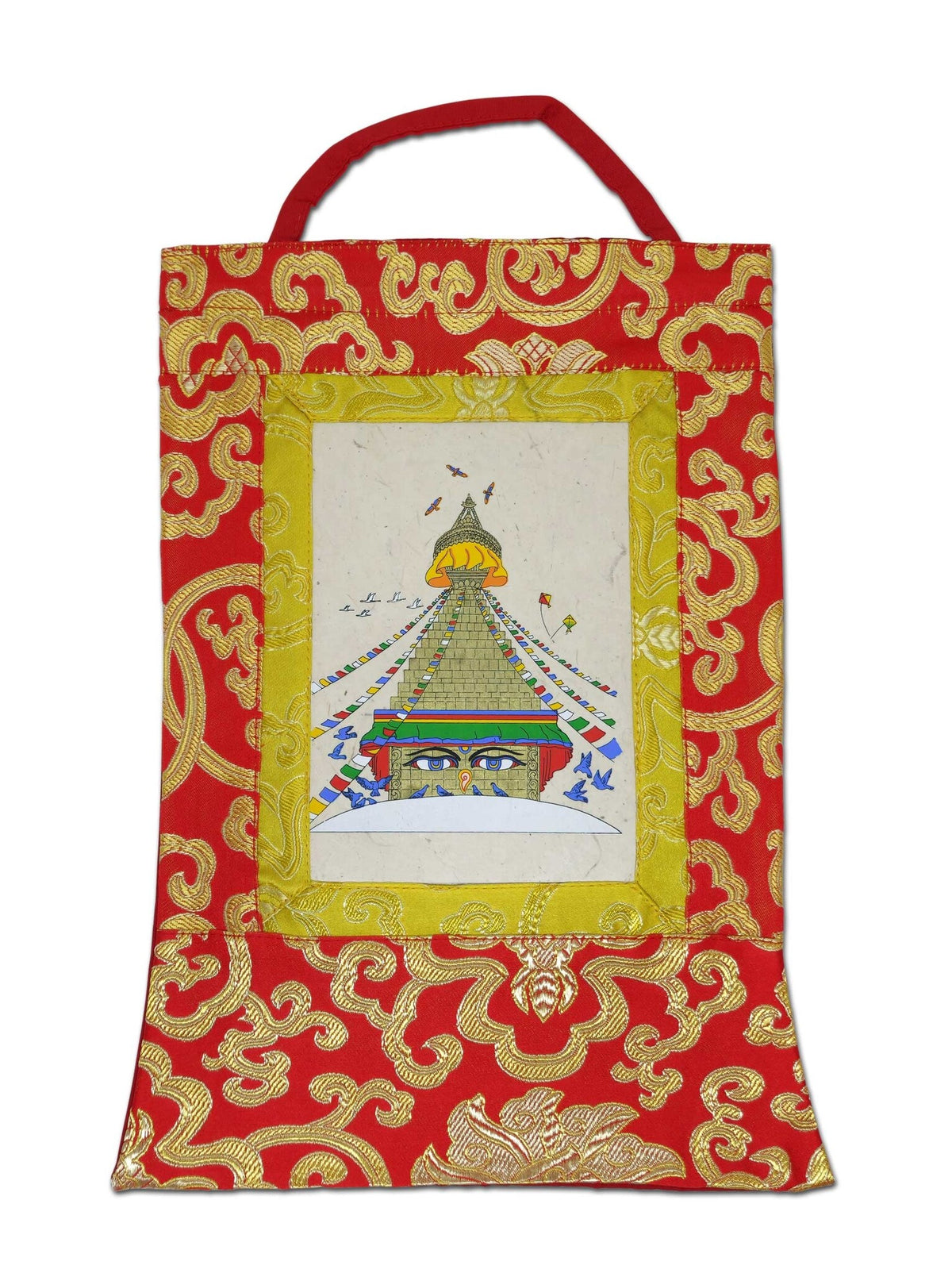 Thangka tibetano "Boudhanath stupa", mini
