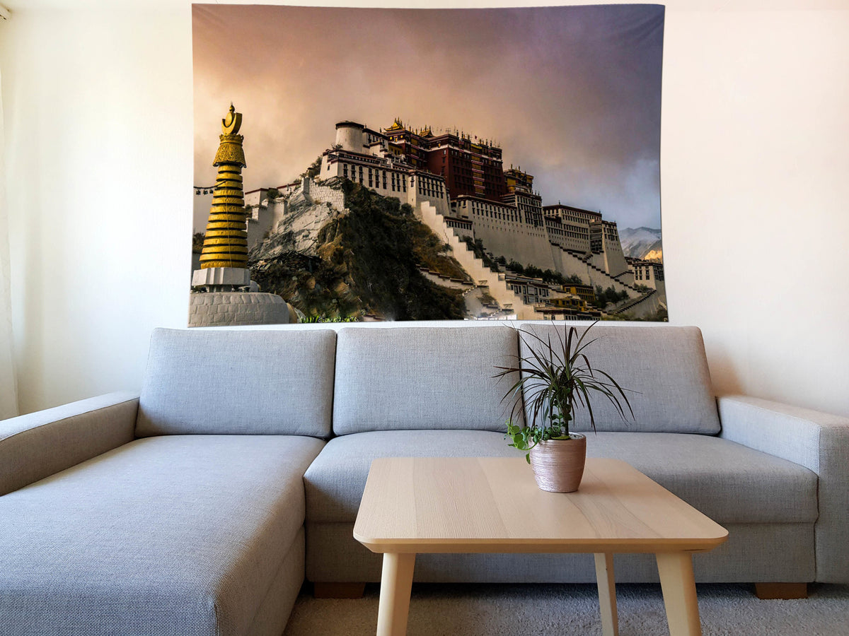Wandtuch Potala Palast, 200 x 150 cm