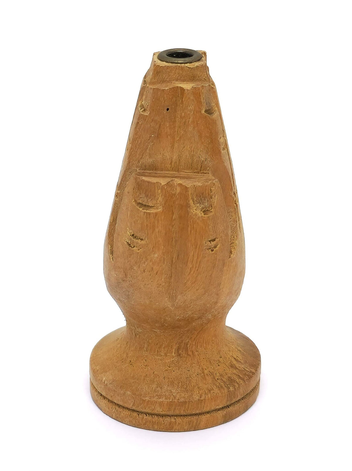 Räucherstäbchenhalter aus Holz betende Hände