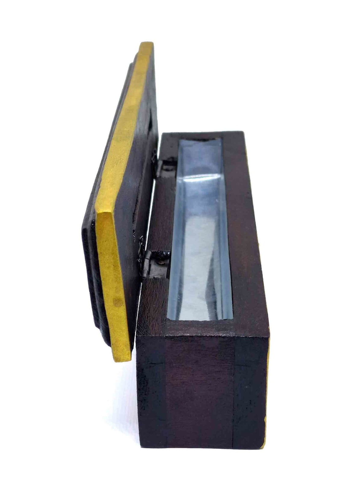 Tibetischer Räucherstäbchenhalter 8 Glückssymbole aus Holz