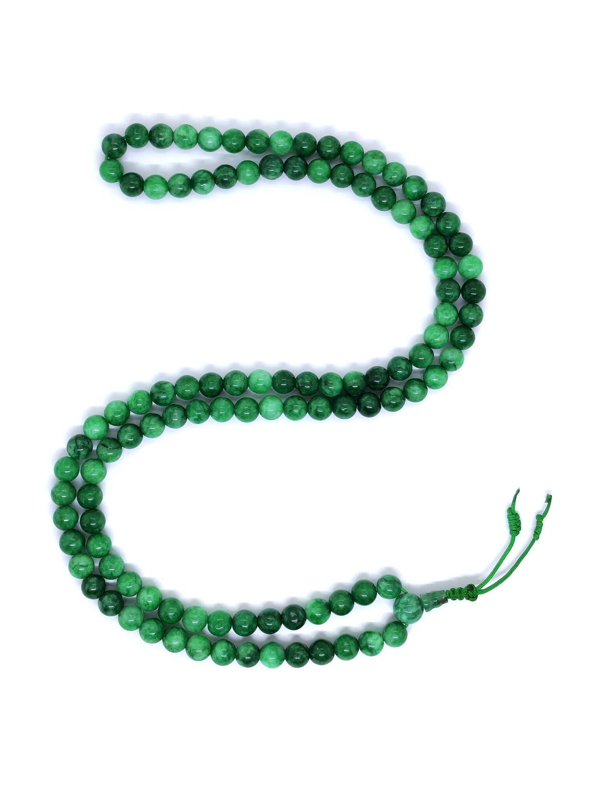 Tibetische Gebetskette Jadestein Mala