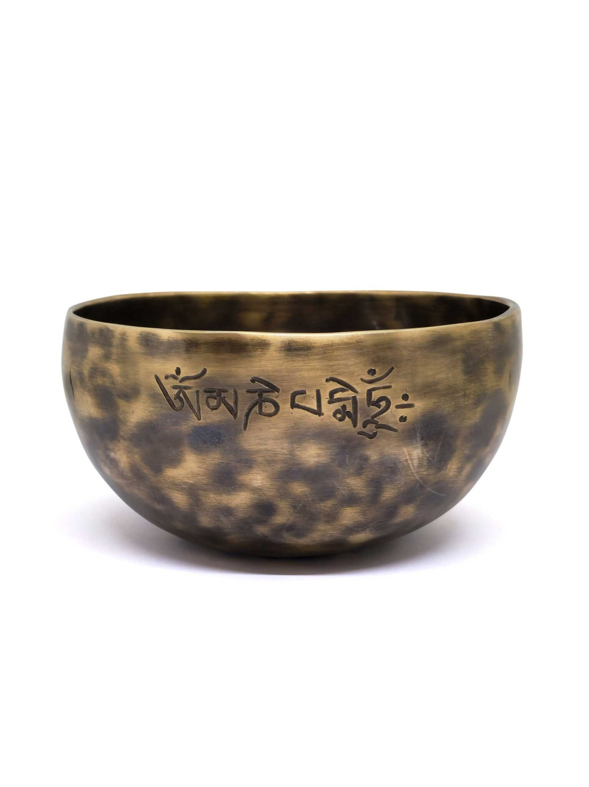 Tibetan Singing Bowl - Full Moon, 3-Piece-Set, Ø 14cm, 450g