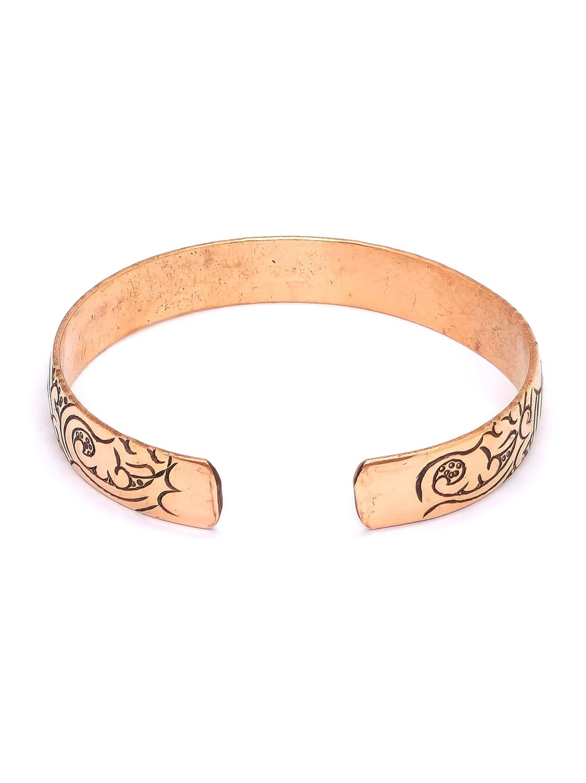 Handmade Tibetan Open Bangle Flower Shangrila