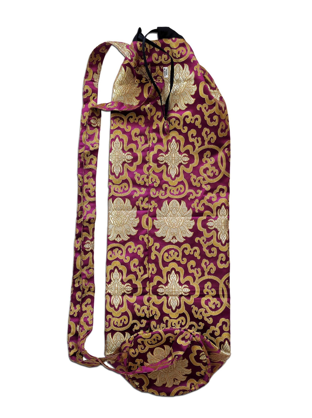 Silk Brocade Yoga Mat Bag