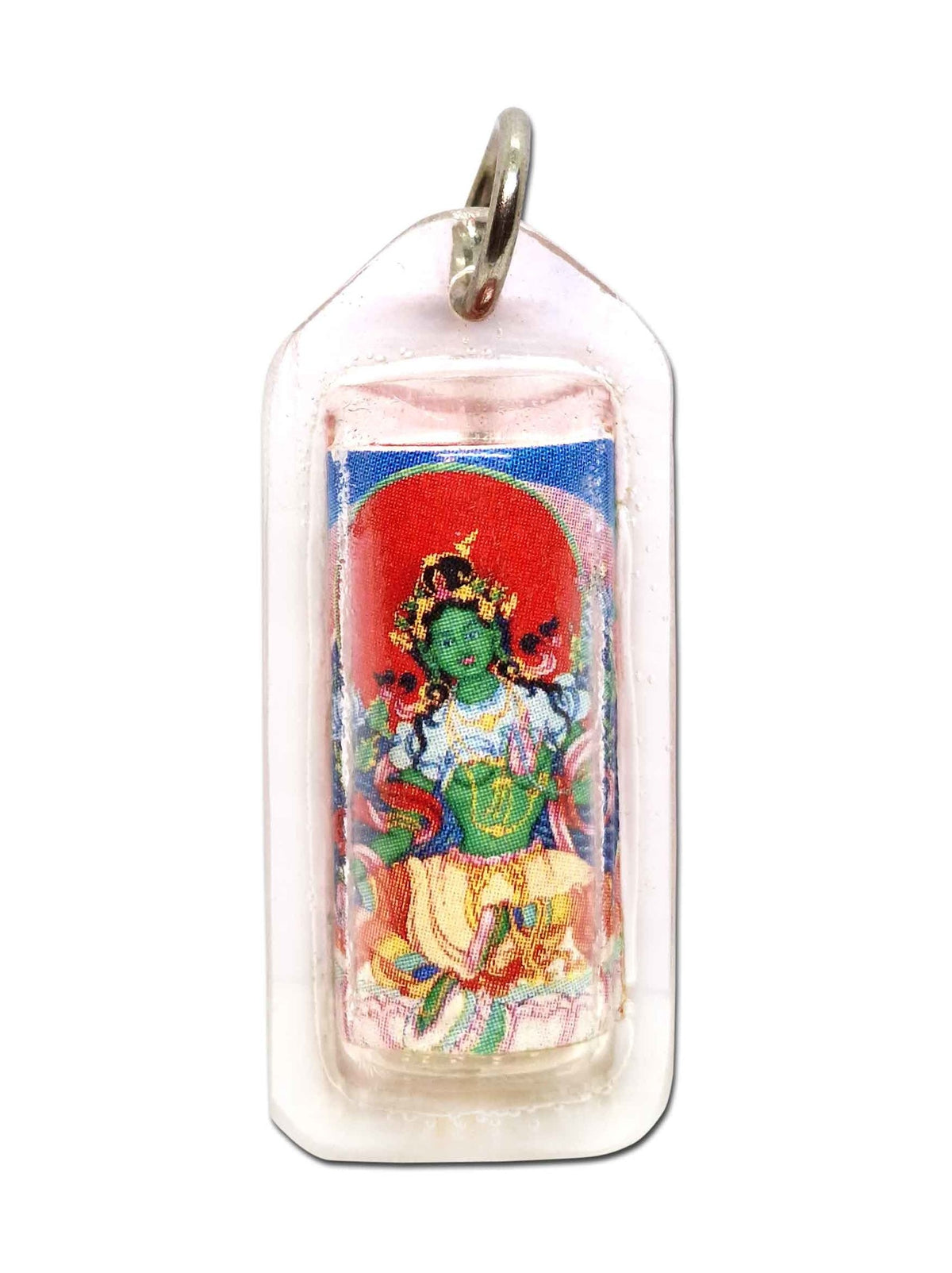 Green Tara Amulet, Tube