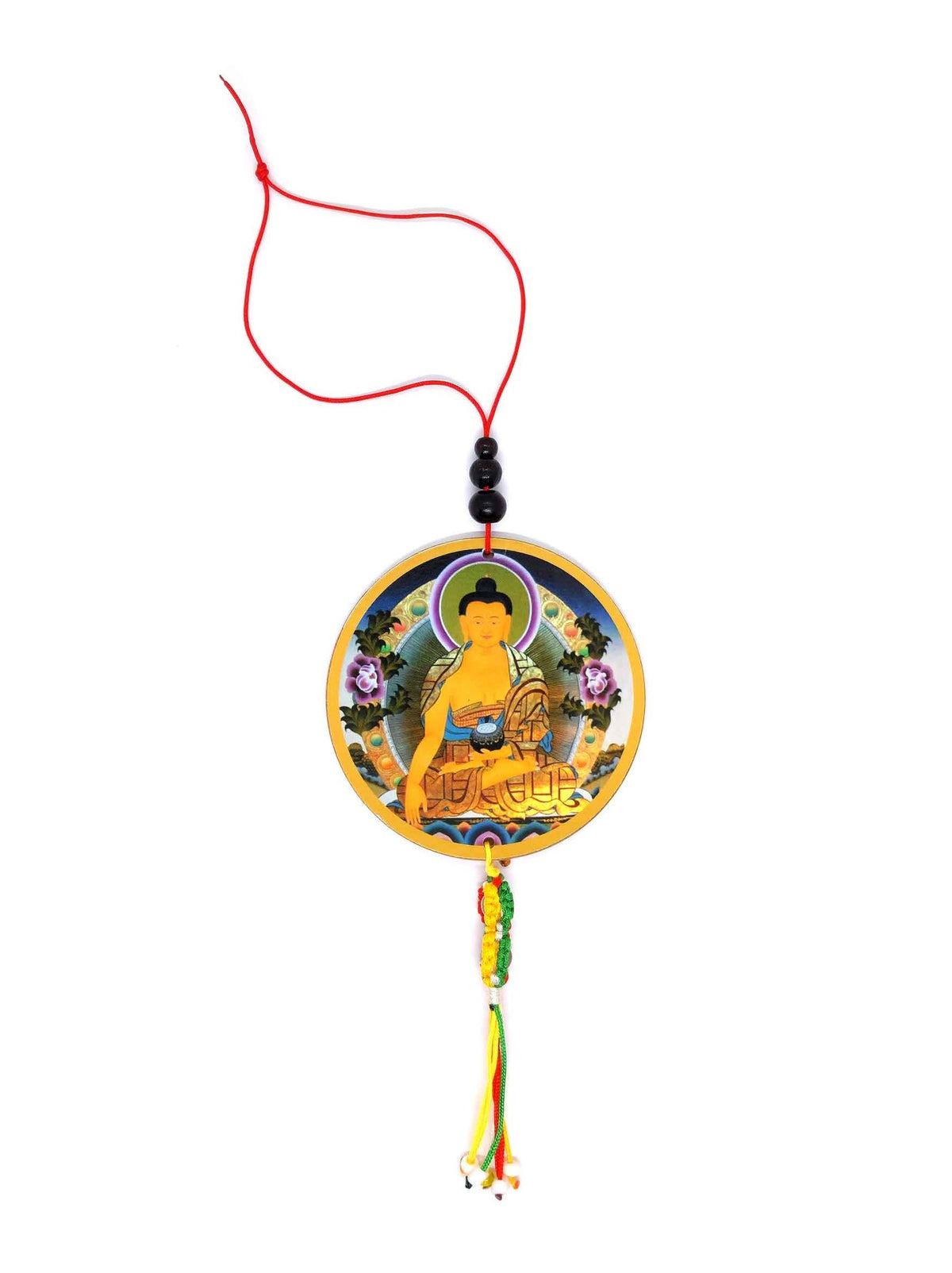 Car Mirror Charm and Keychain Buddha Shakyamuni