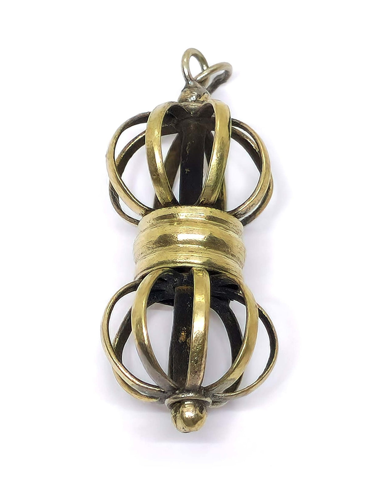 Jewellery Pendant Dorje in White Metal
