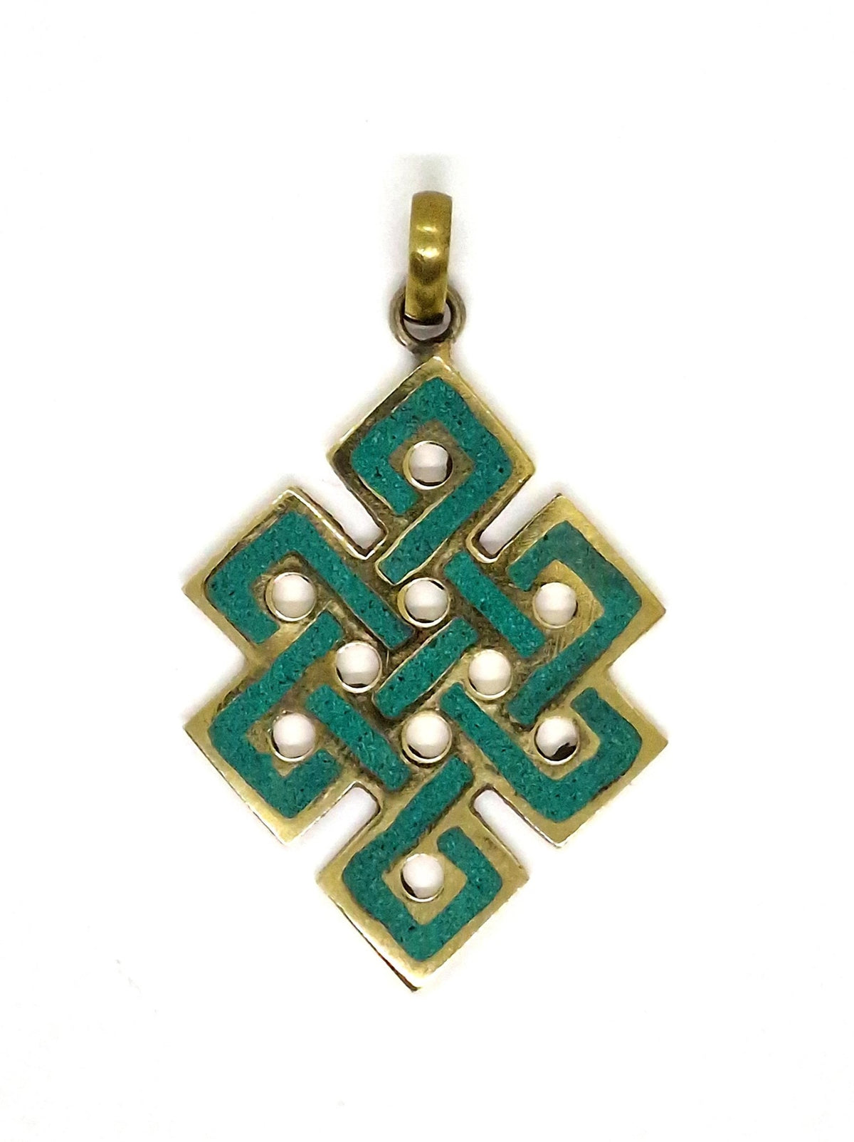 Tibetan Handmade Pendant Endless Knot