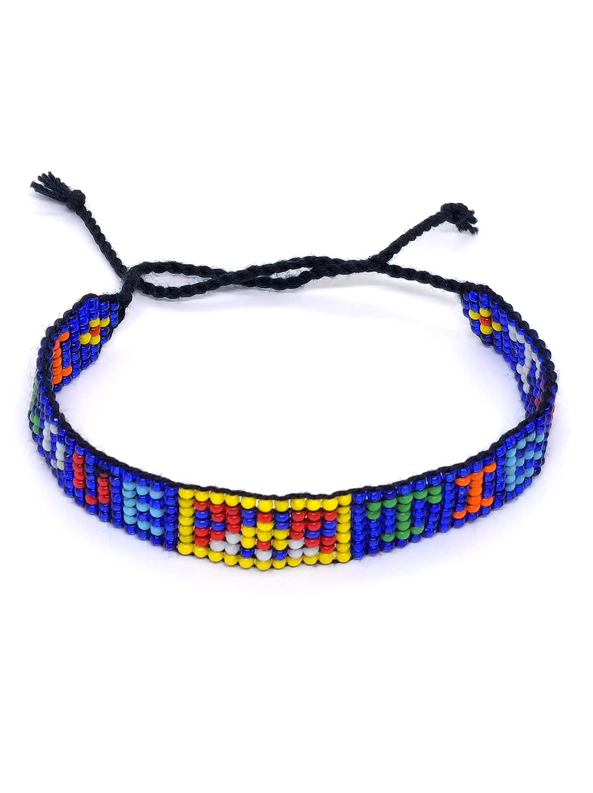 Handgewebtes Perlenarmband