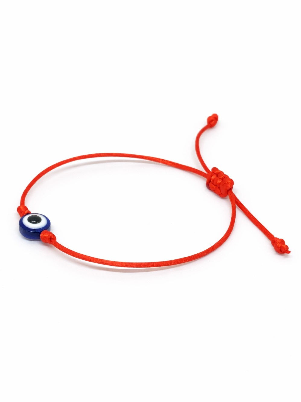 Tibetan Lucky Red String Bracelet with Eye Symbol adjustable