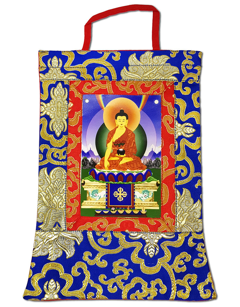 Tibetisches Thangka Buddha Shakyamuni, mini