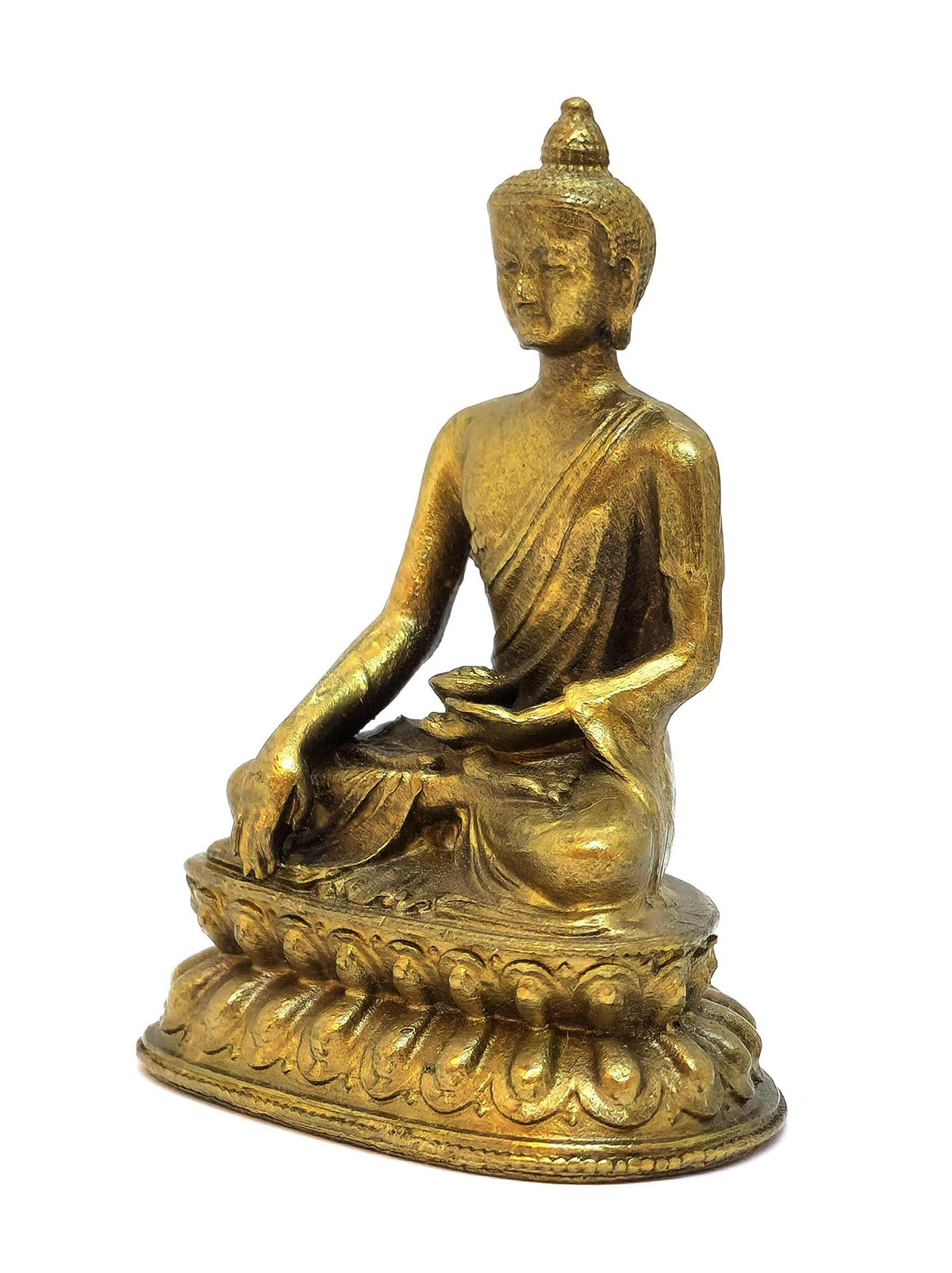 Tibetan Buddha Shakyamuni Copper Statue 6.5cm