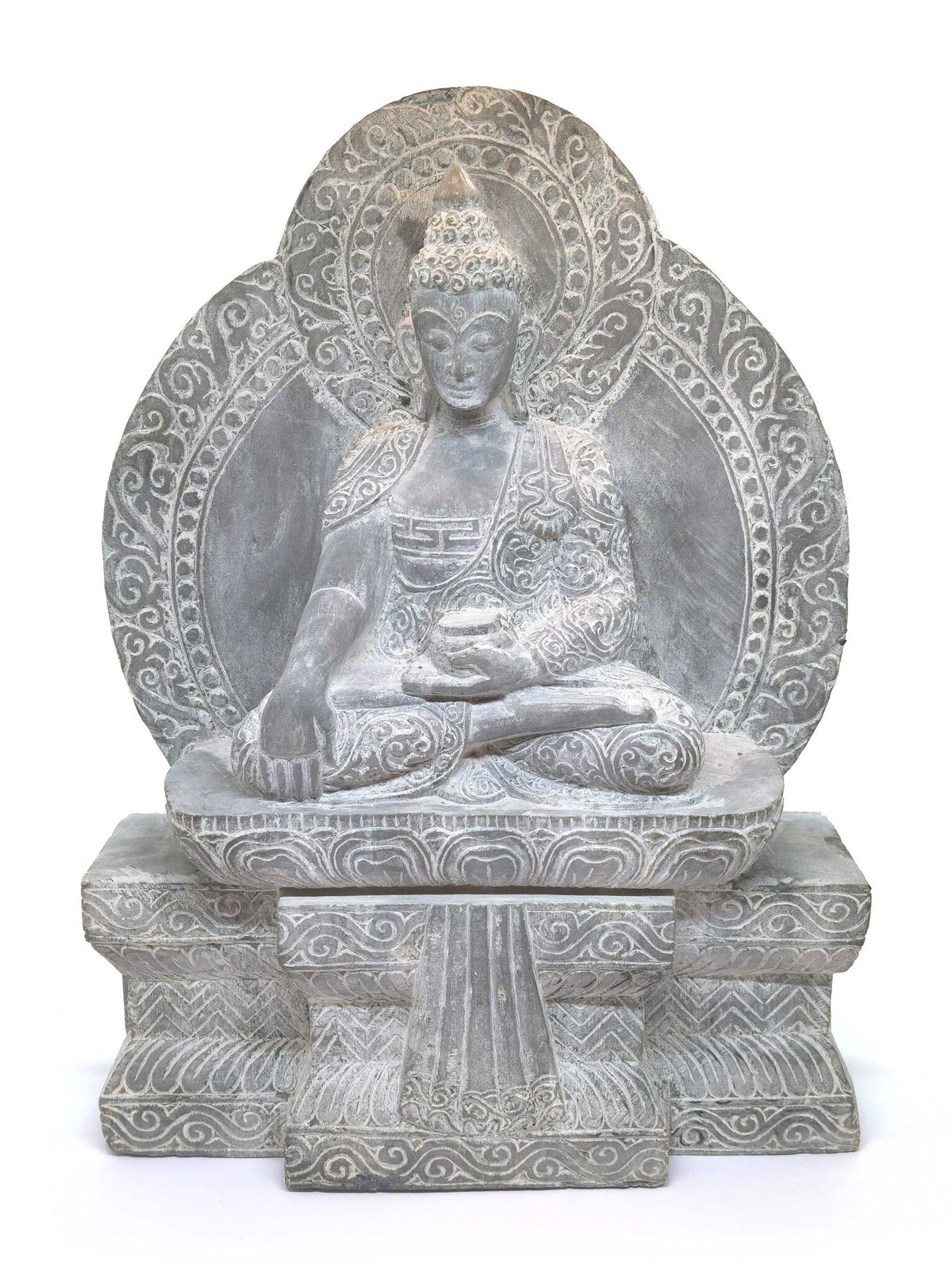 Shakyamuni Buddha Stone Statue – A Handcrafted Masterpiece