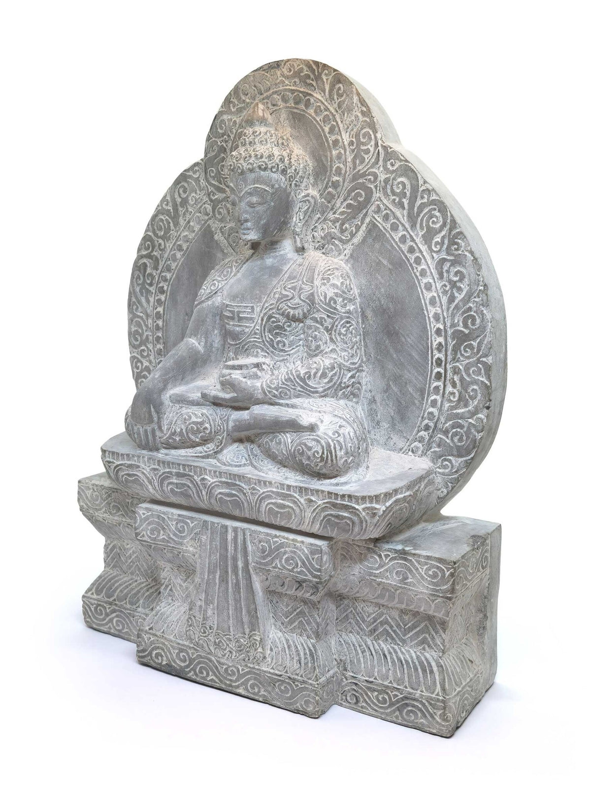 Shakyamuni Buddha Stone Statue – A Handcrafted Masterpiece