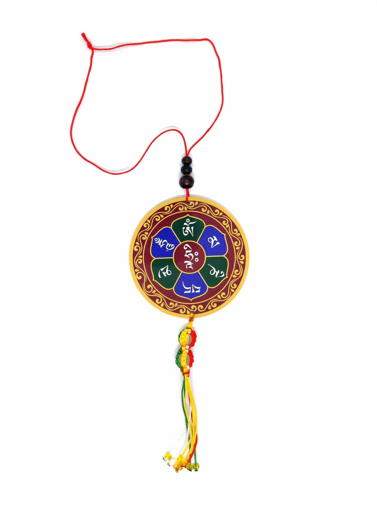 Dalai Lama Car Mirror Charm and Keychain