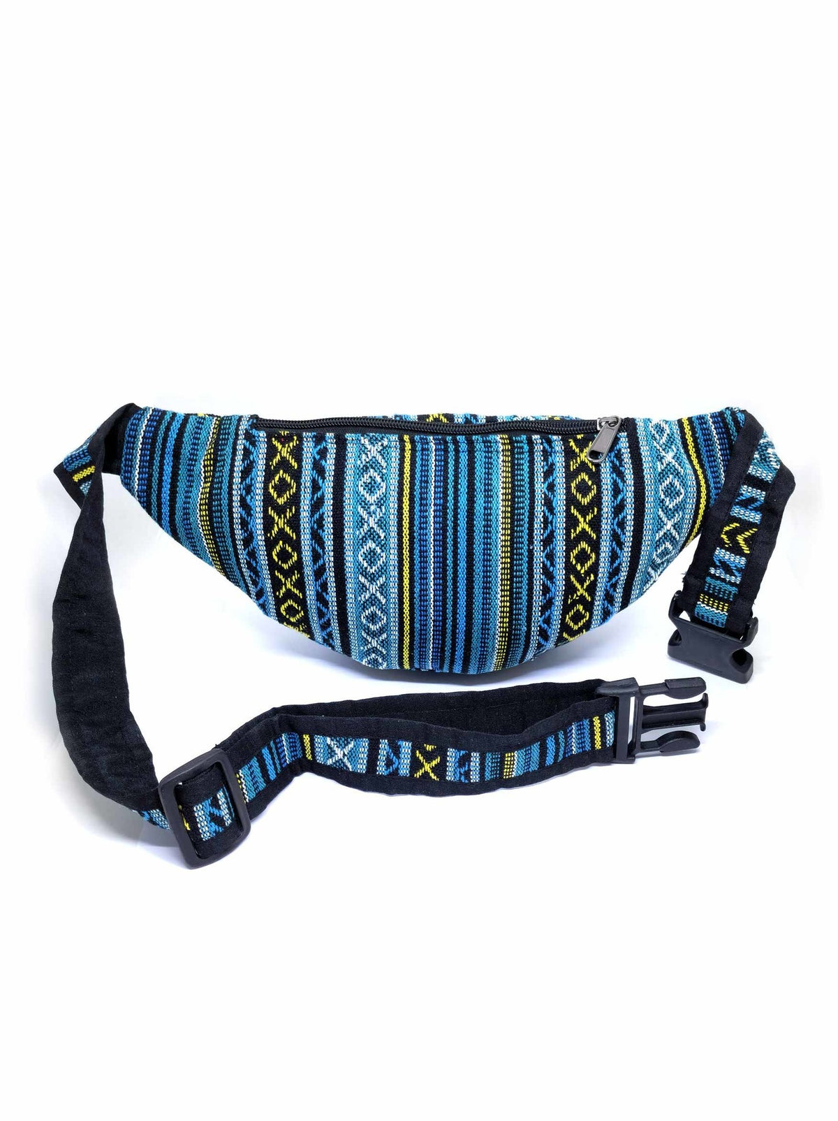 Tibetische Gürteltasche aus Gheri Baumwolle, Ngonpo