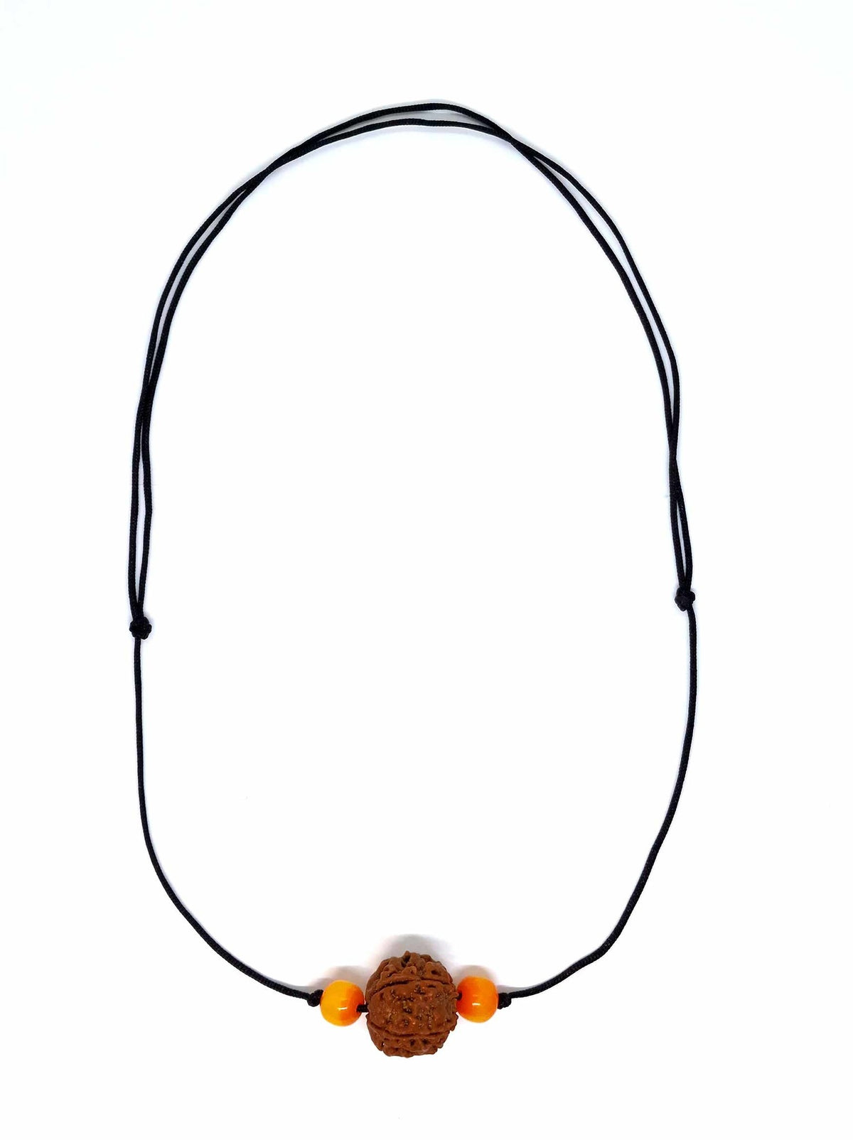 Halskette mit Anhänger 5 Mukhi Rudraksha