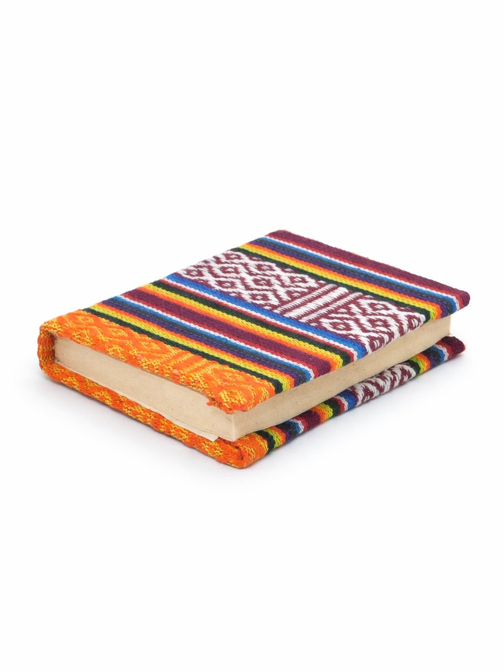 Carnet fait main Lokta-Papier avec couverture en coton