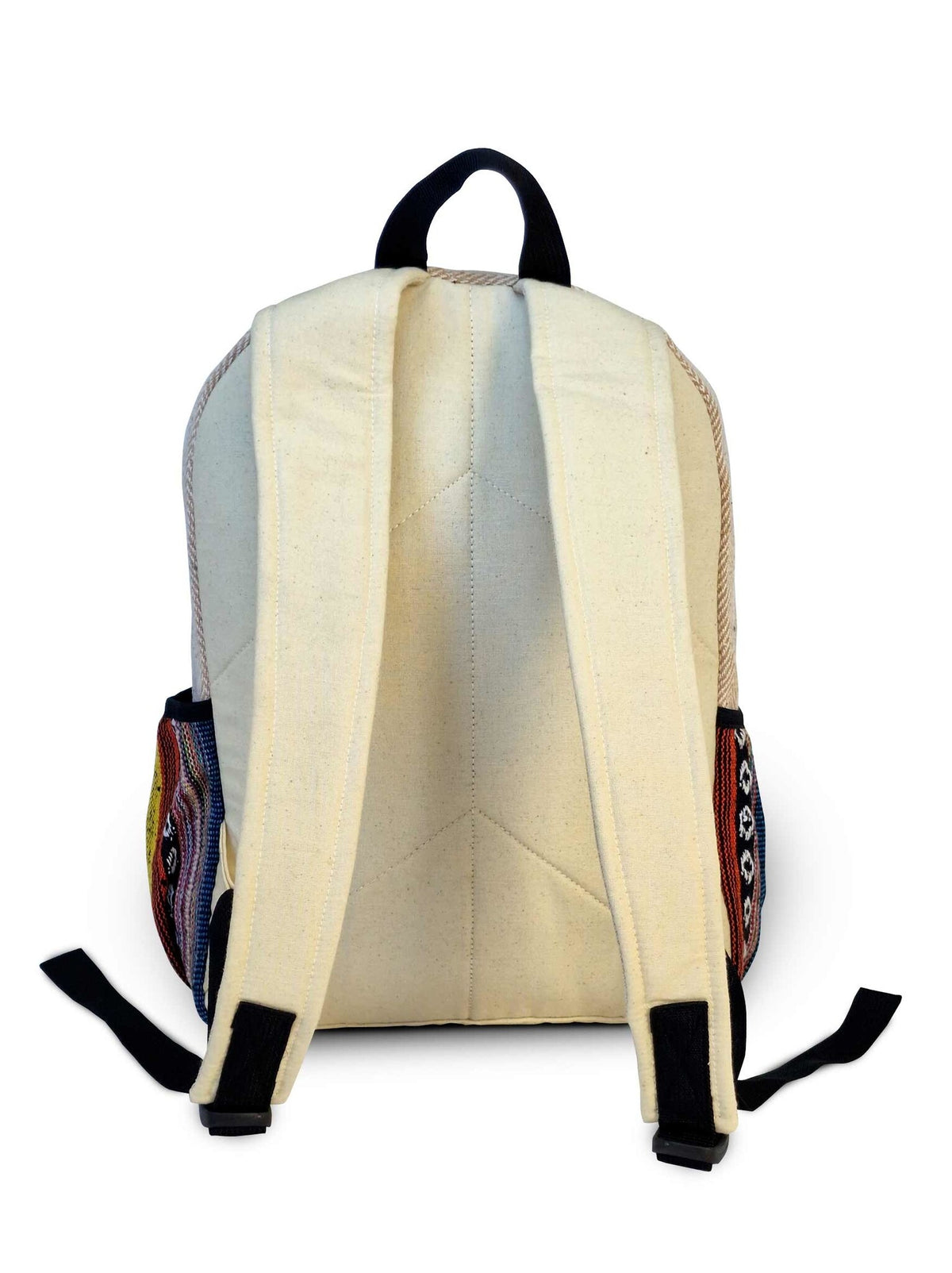 Hemp Cotton Backpack Buddha