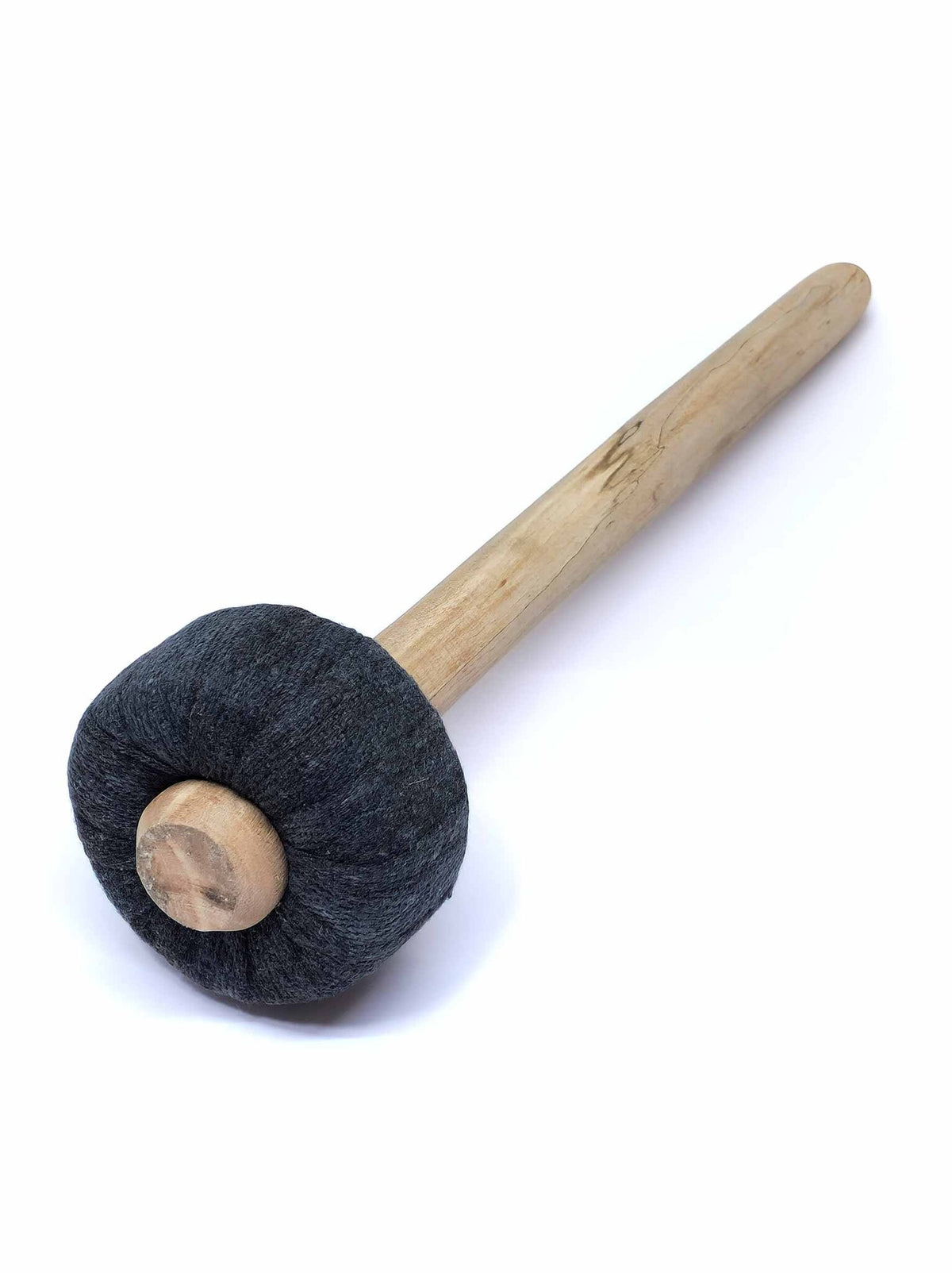 Wooden Mallets for Singing Bowls & Gongs with Yarn-Wrapped Head, Large