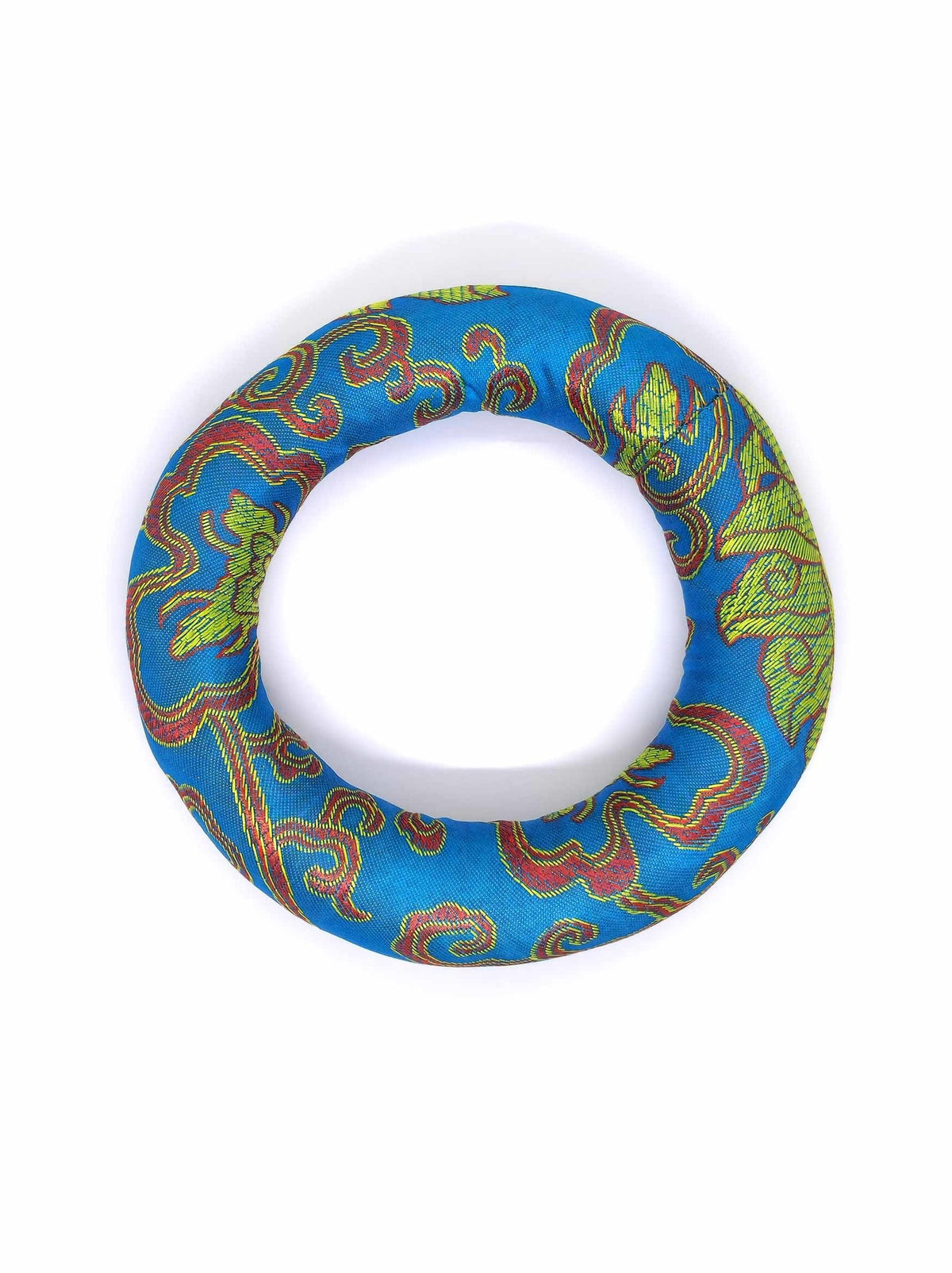 Singing Bowl Ring Cushion Blue, Ø 14cm
