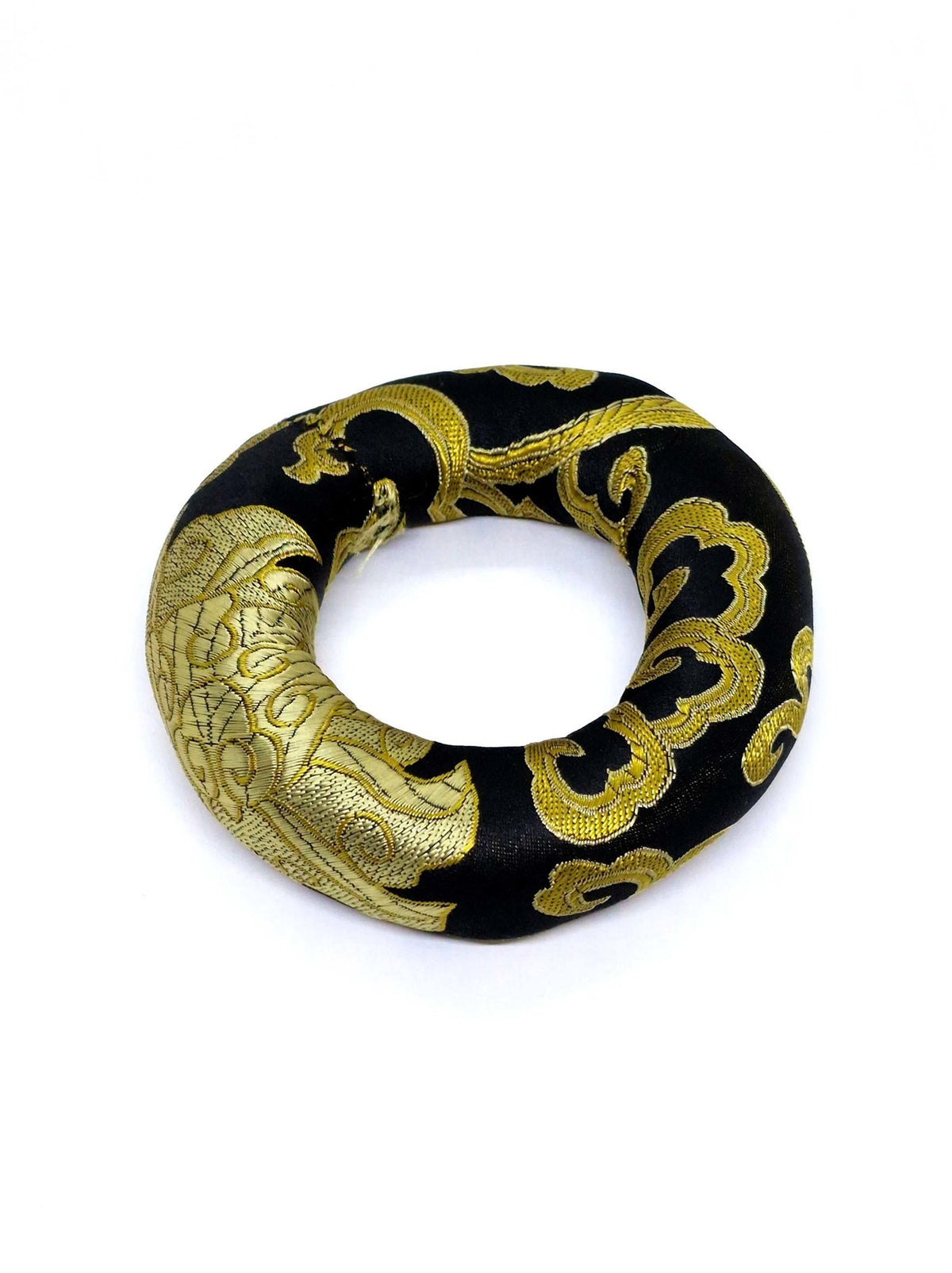 Singing Bowl Ring Cushion Black, small