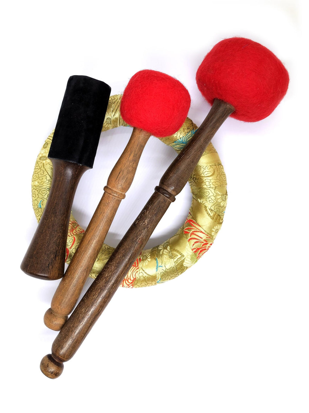 Handgefertigte tibetische Klangschale, geschnitzt mit Buddha und Mantra, Ø 27cm, 2kg