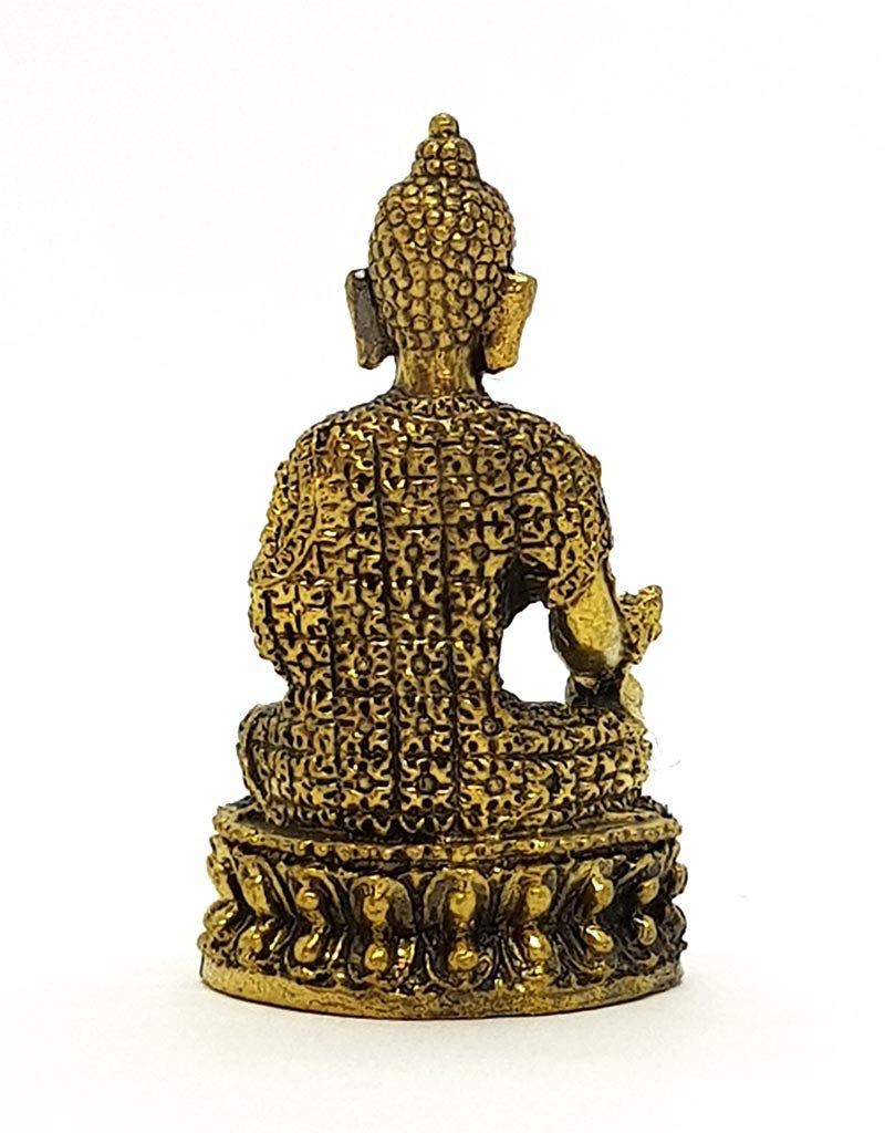 Geschenkset Gom - Buddha, Gebetskette & Klangschale