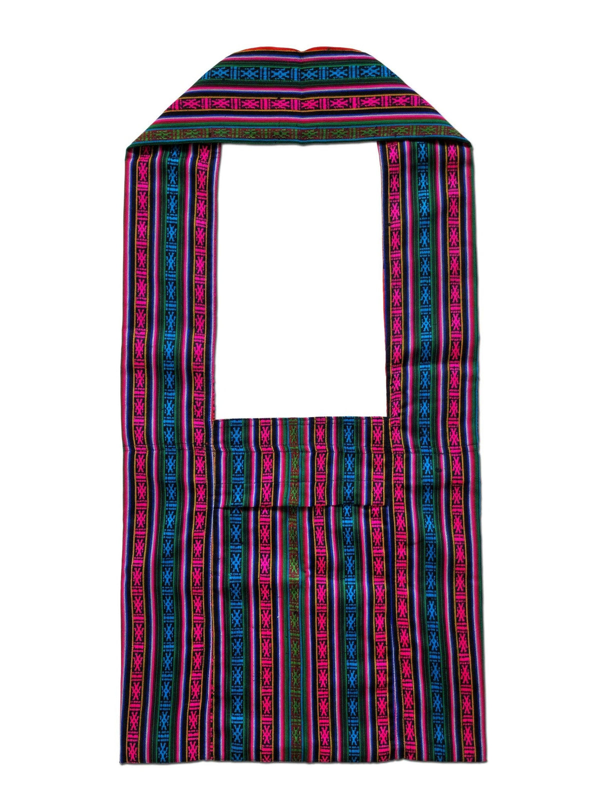 Sacoche tibétaine multicolore à bandoulière