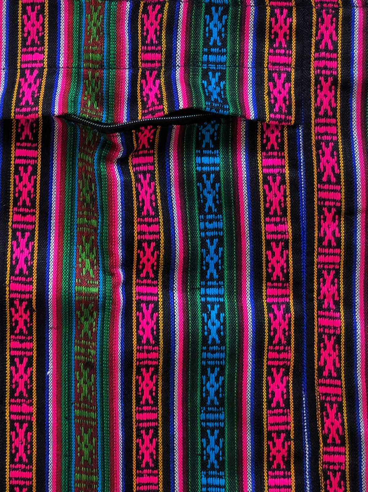 Sacoche tibétaine multicolore à bandoulière