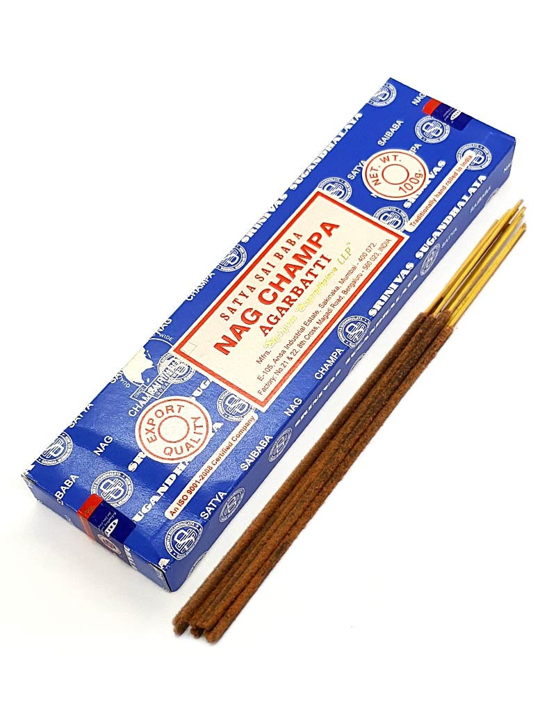 Bâtons d'encens Nag Champa Agarbatti Satya Sai Baba