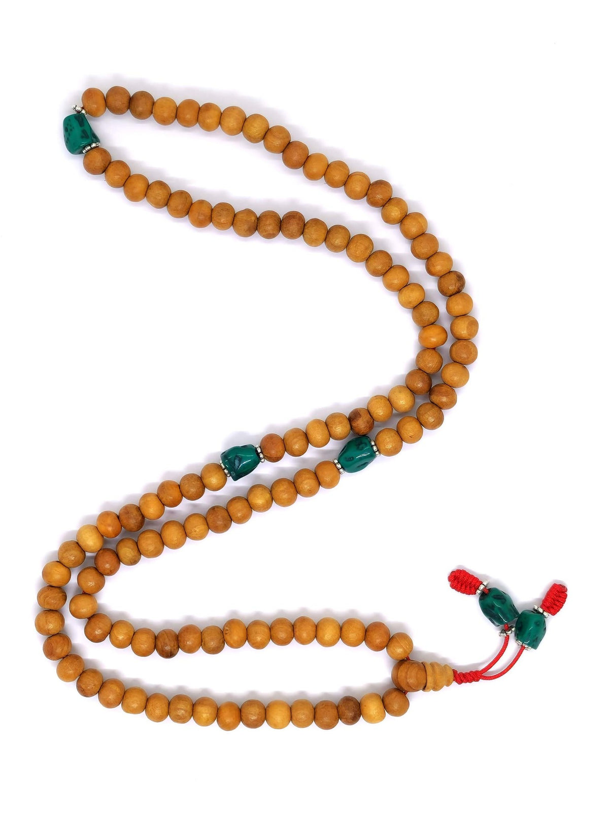 Tibetan Prayer Beads Plain Wood Japa Mala