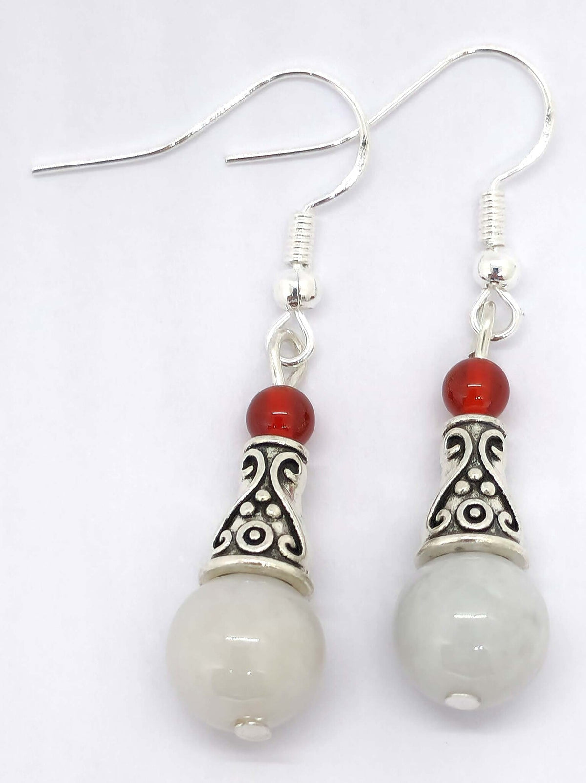 Tibetan Vintage Earrings Drop Beads