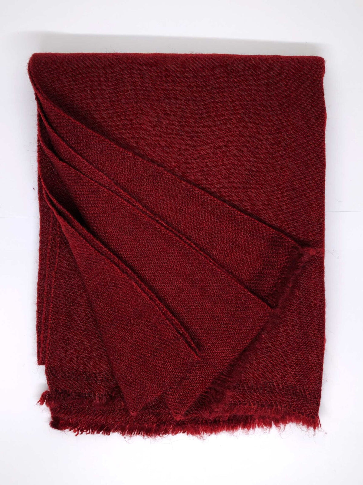 Bordeaux Pashmina-foulard, 35 x 160 cm
