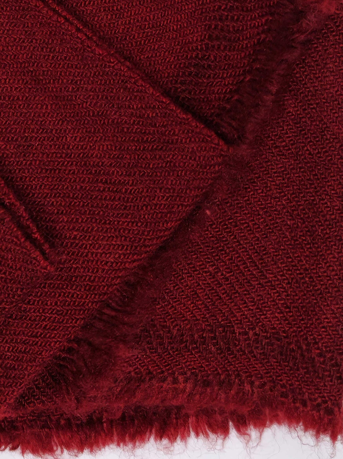 Bordeaux Pashmina-foulard, 35 x 160 cm