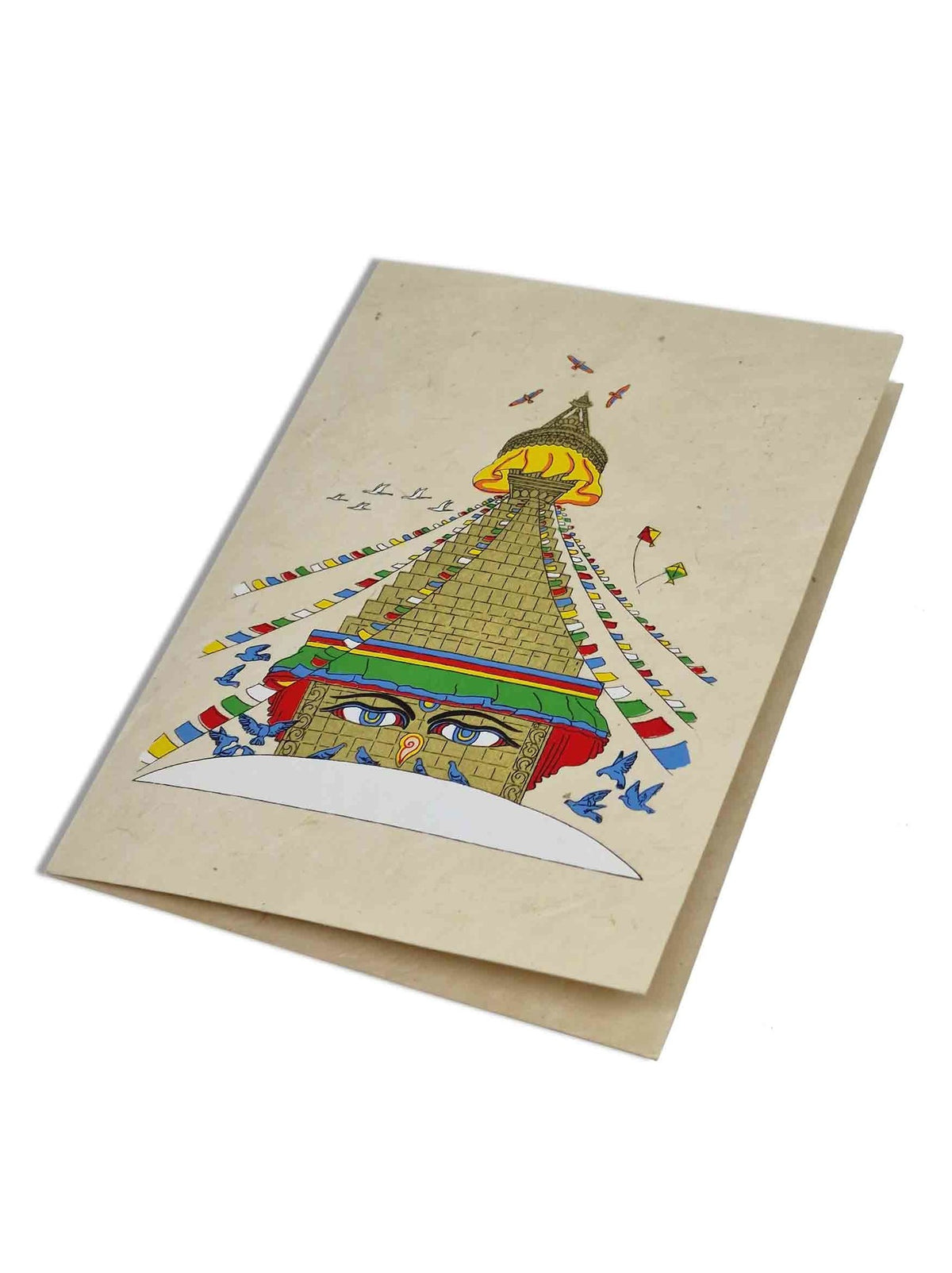 Grusskarte Boudhanath Stupa