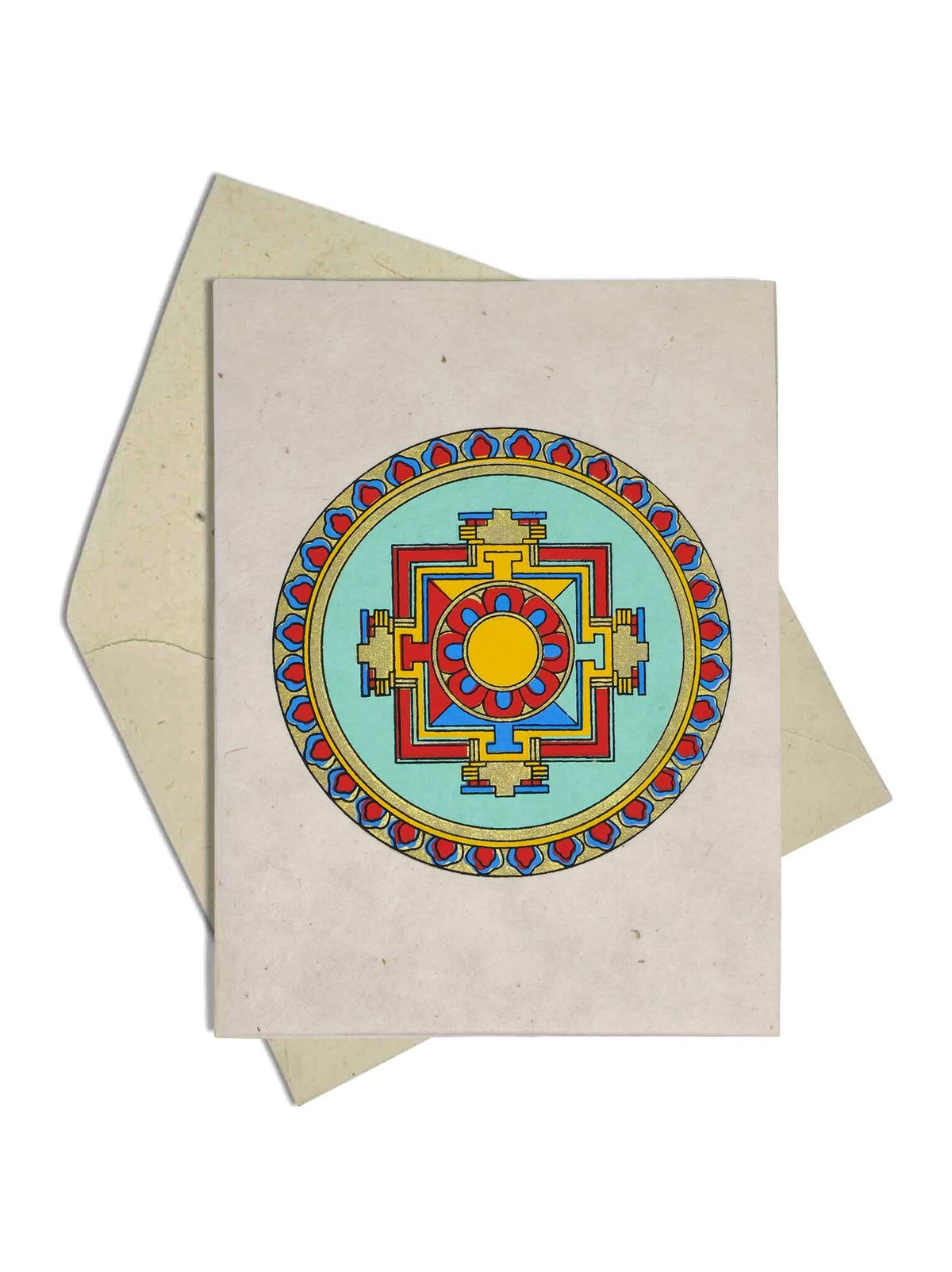 Tibetan Greeting Card Mandala