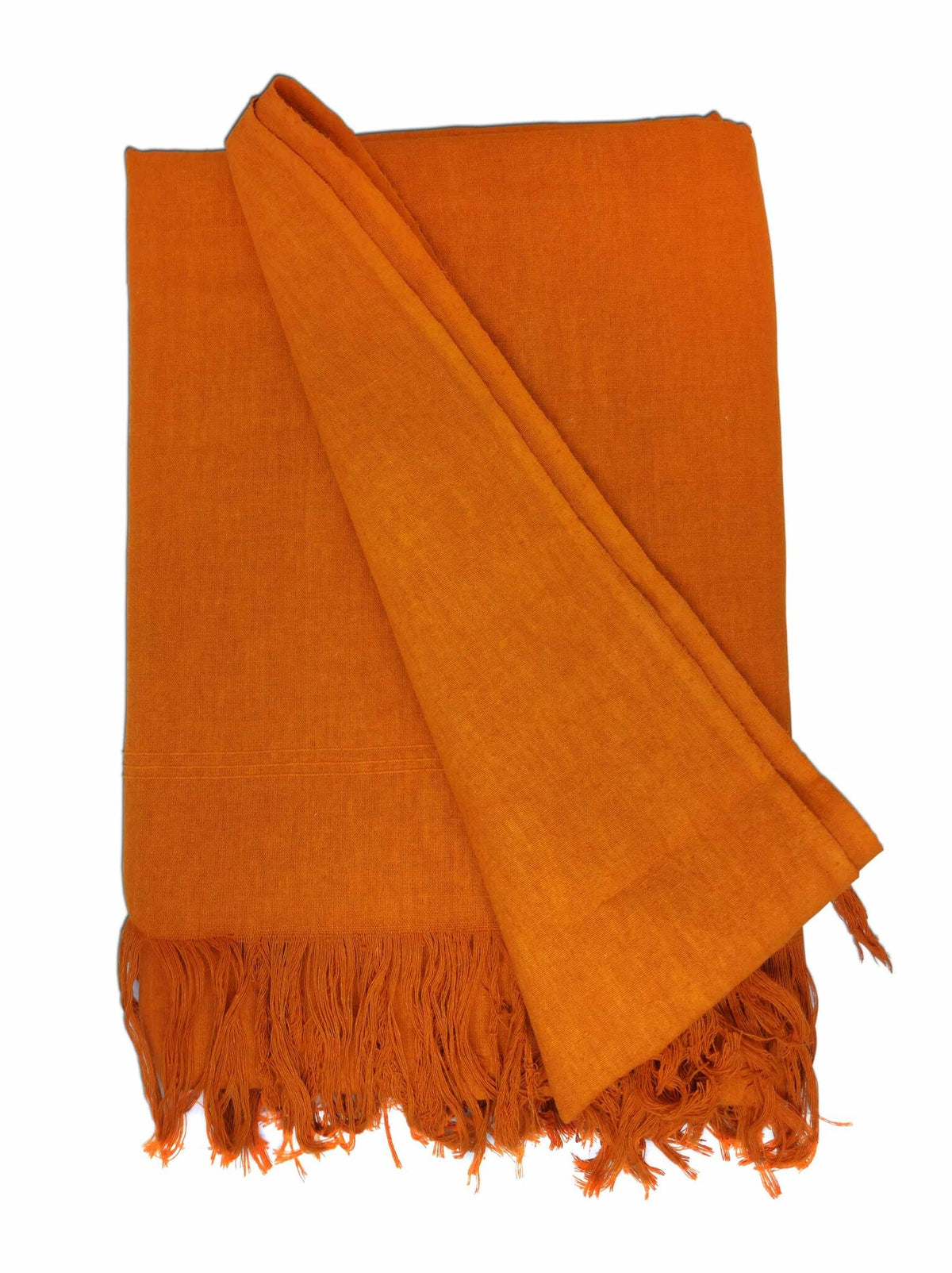 Sciarpa tibetana in seta grezza, 250 x 120 cm