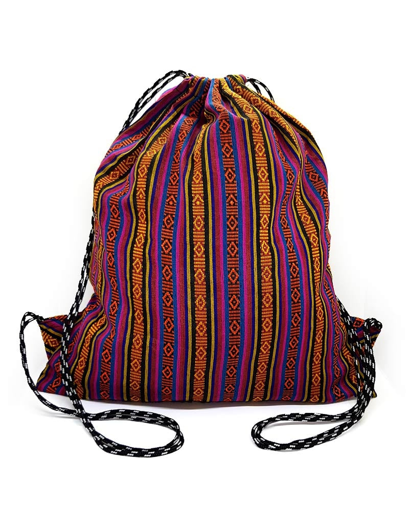 Sac à cordon tibétain en coton, fait main, Singya