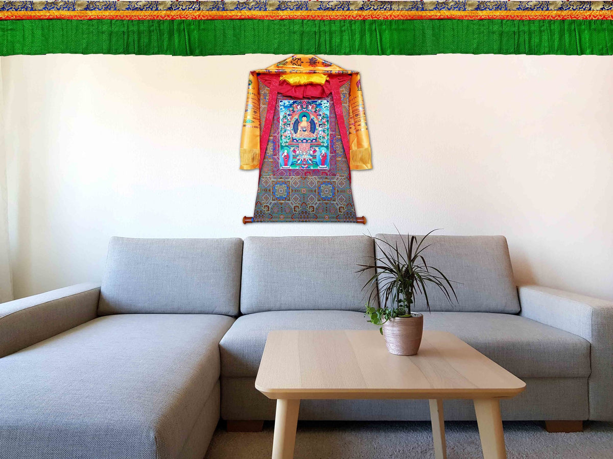 Shambu Tibetan Decorative Wall and Ceiling Hanging, 10 metres