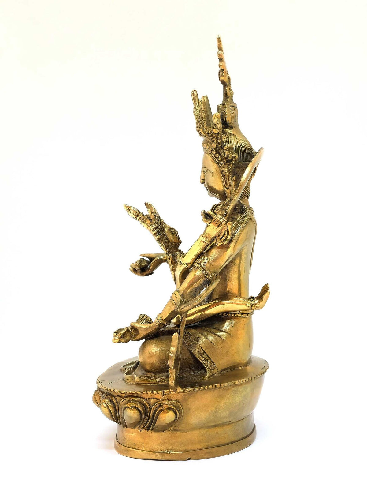 Statua di dorje tibetano Sempa Yab-Yum, simbolo di purezza, compassione e illuminazione, 19cm